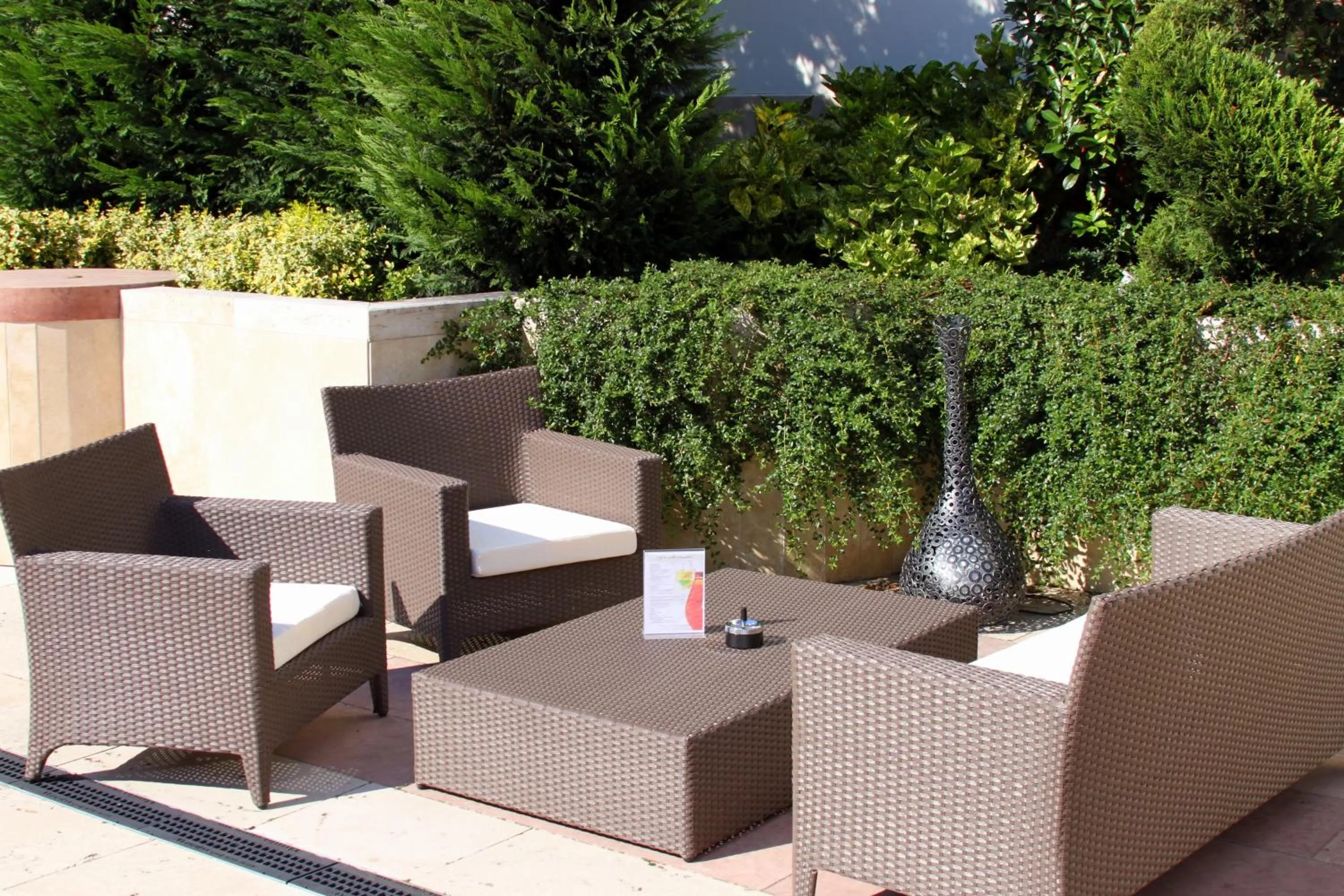 Garden in Hotel Kristály Imperial