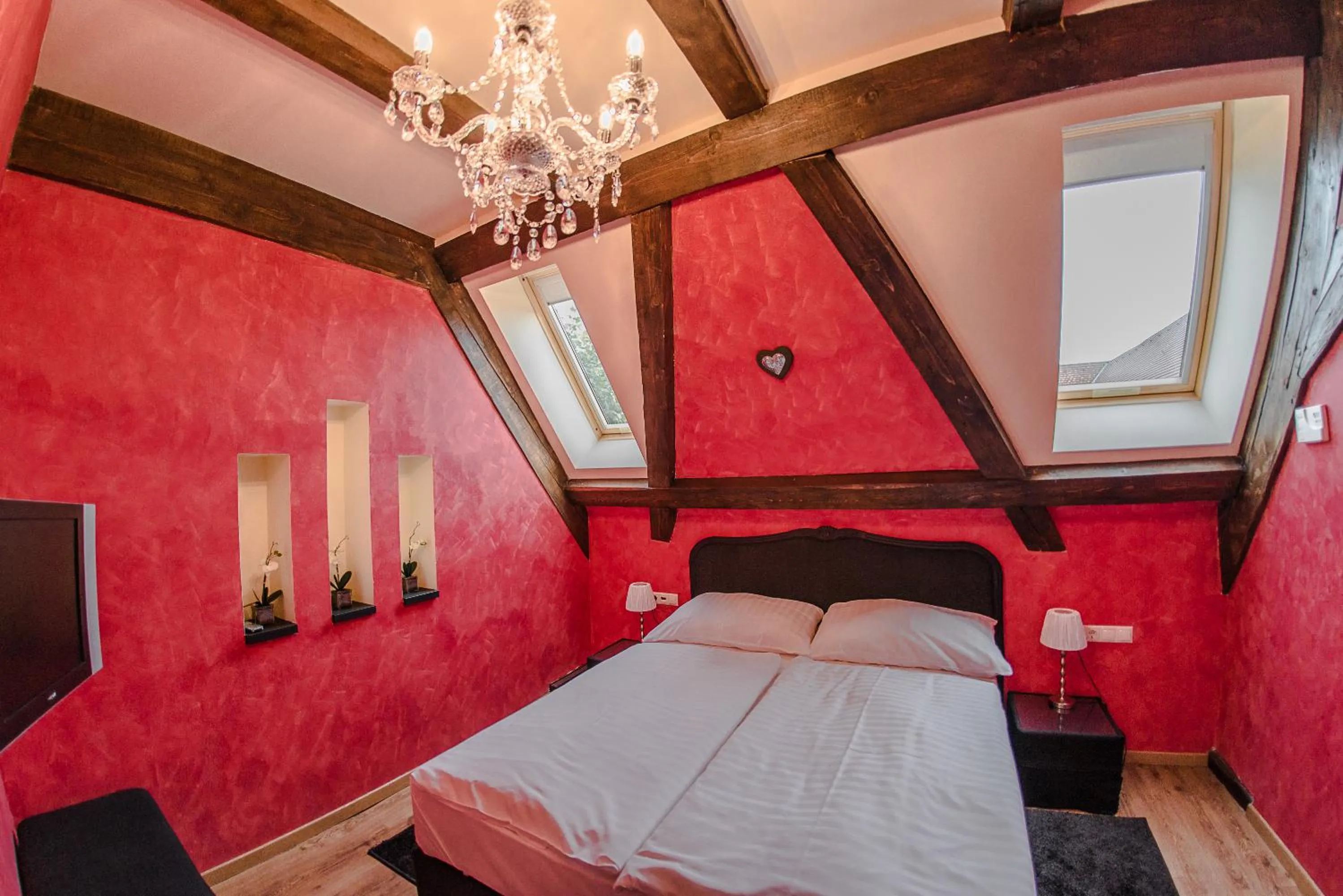 Bed in Hotel Kristály Imperial