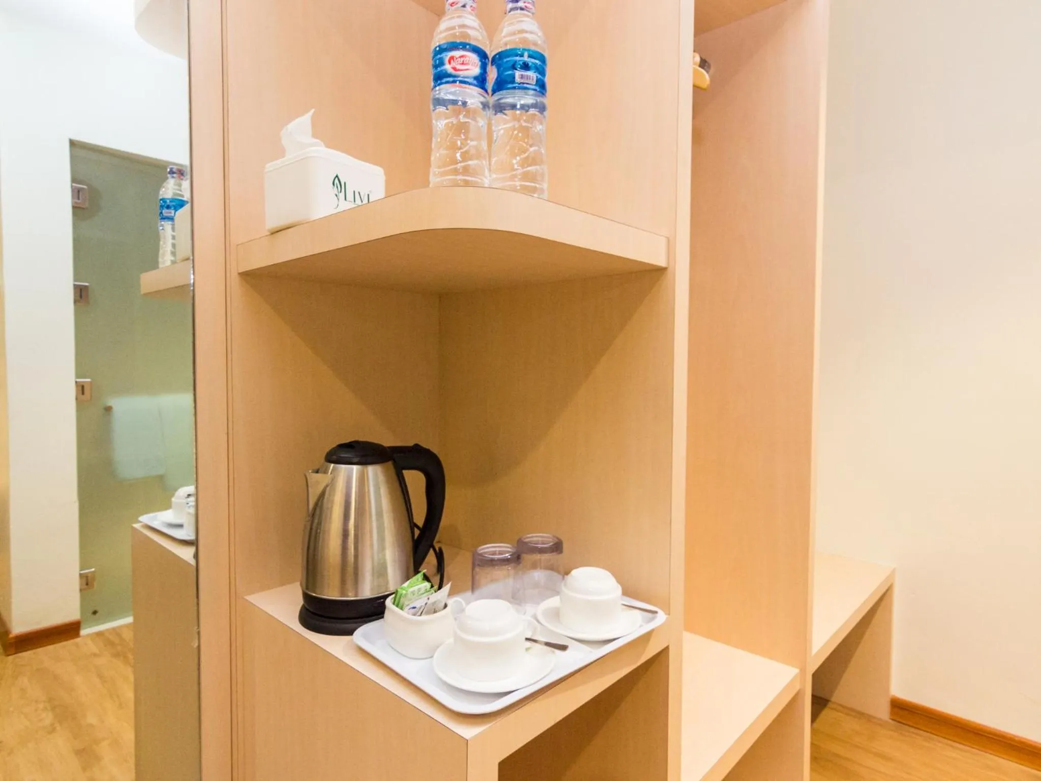 Bedroom in Blitz Hotel Batam Centre