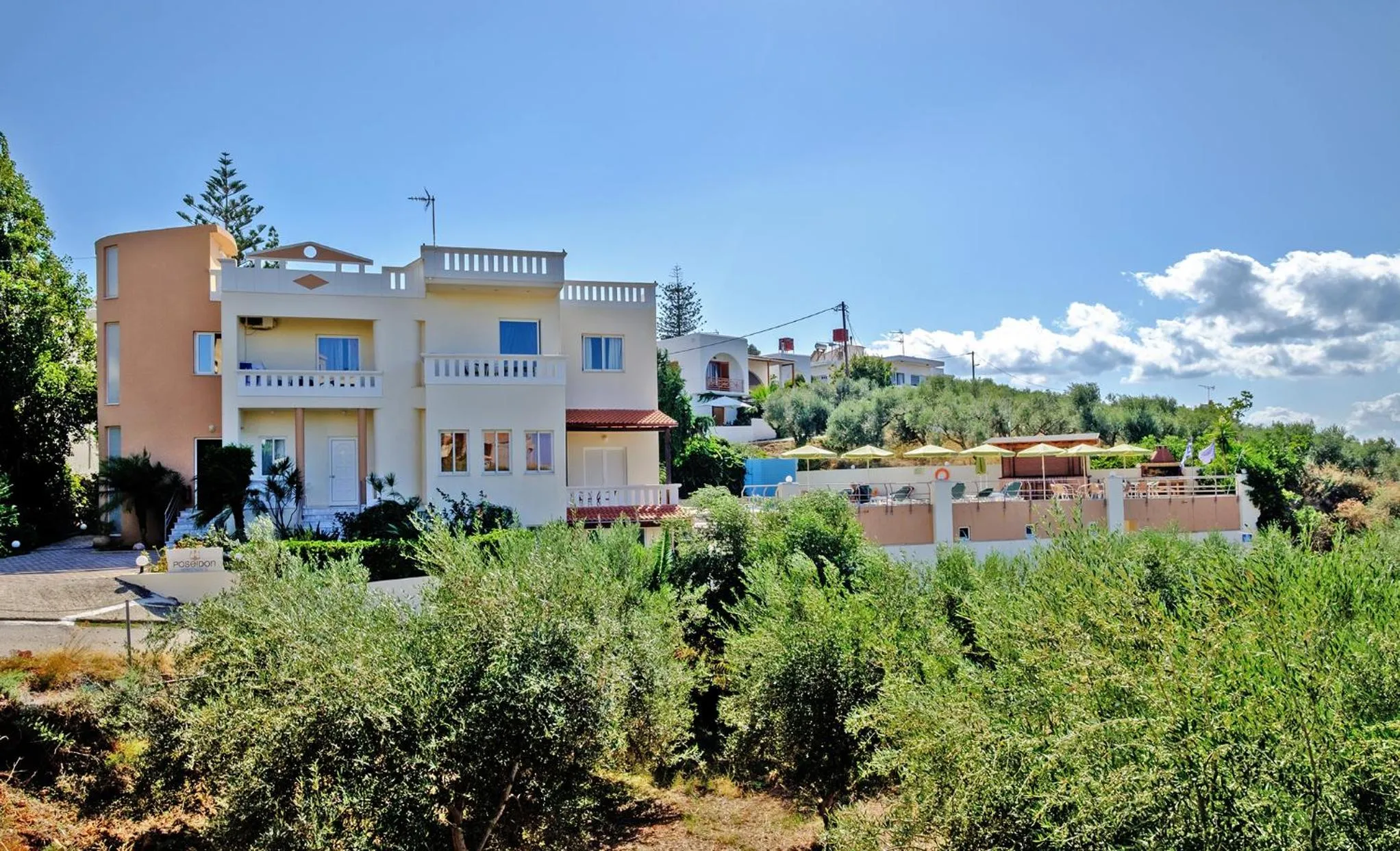 Property building in Poseidon Apartments