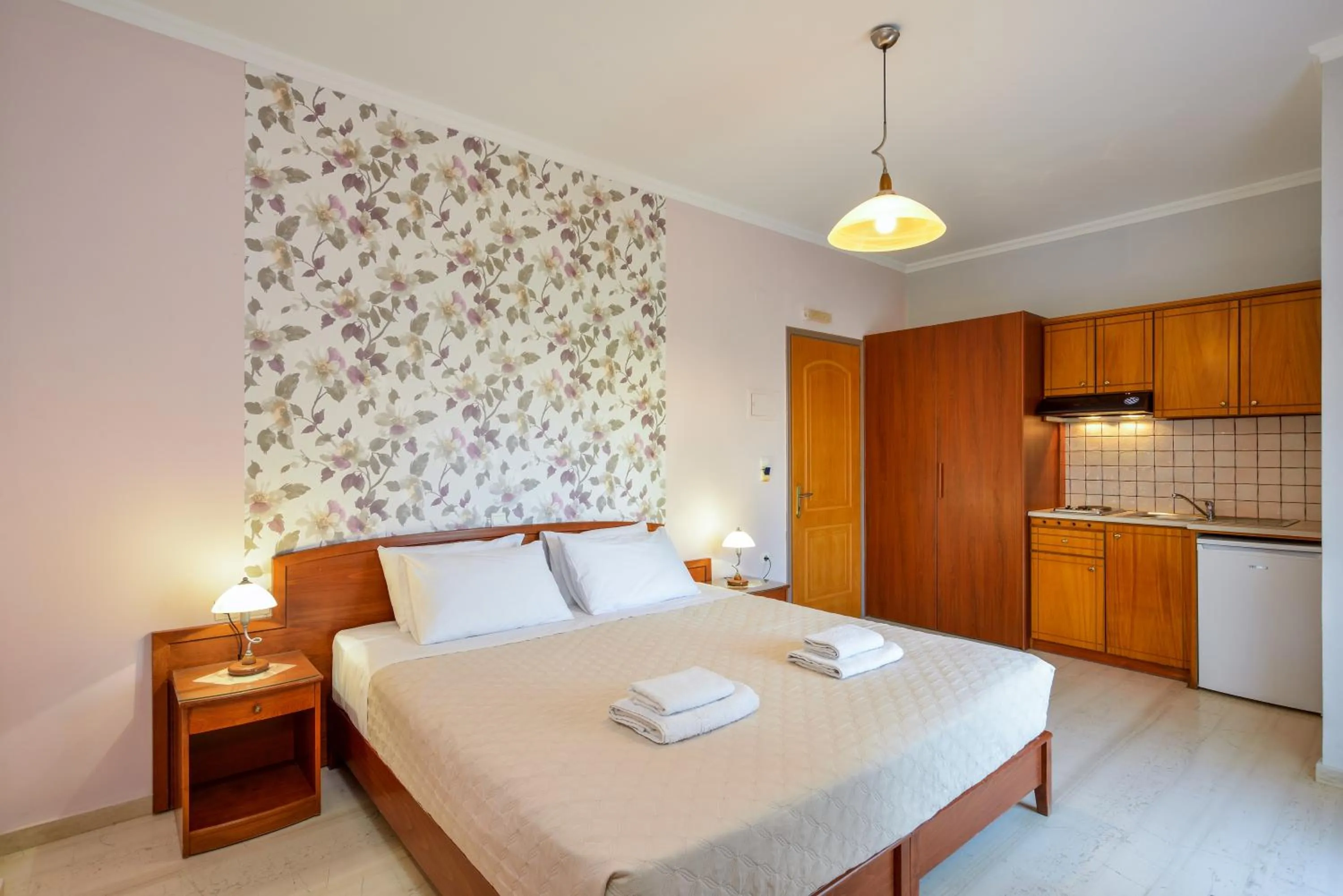 Photo of the whole room, Bed in Poseidon Apartments