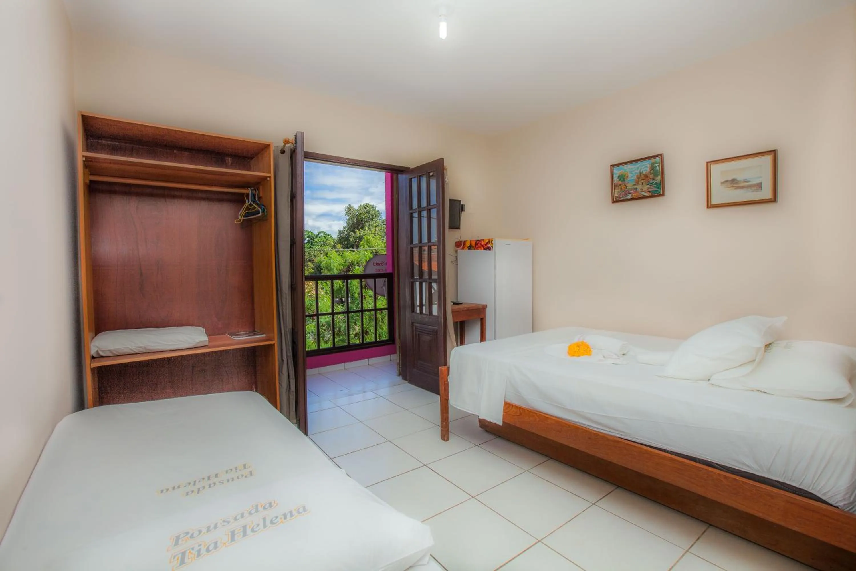 Bed in Pousada Tia Helena