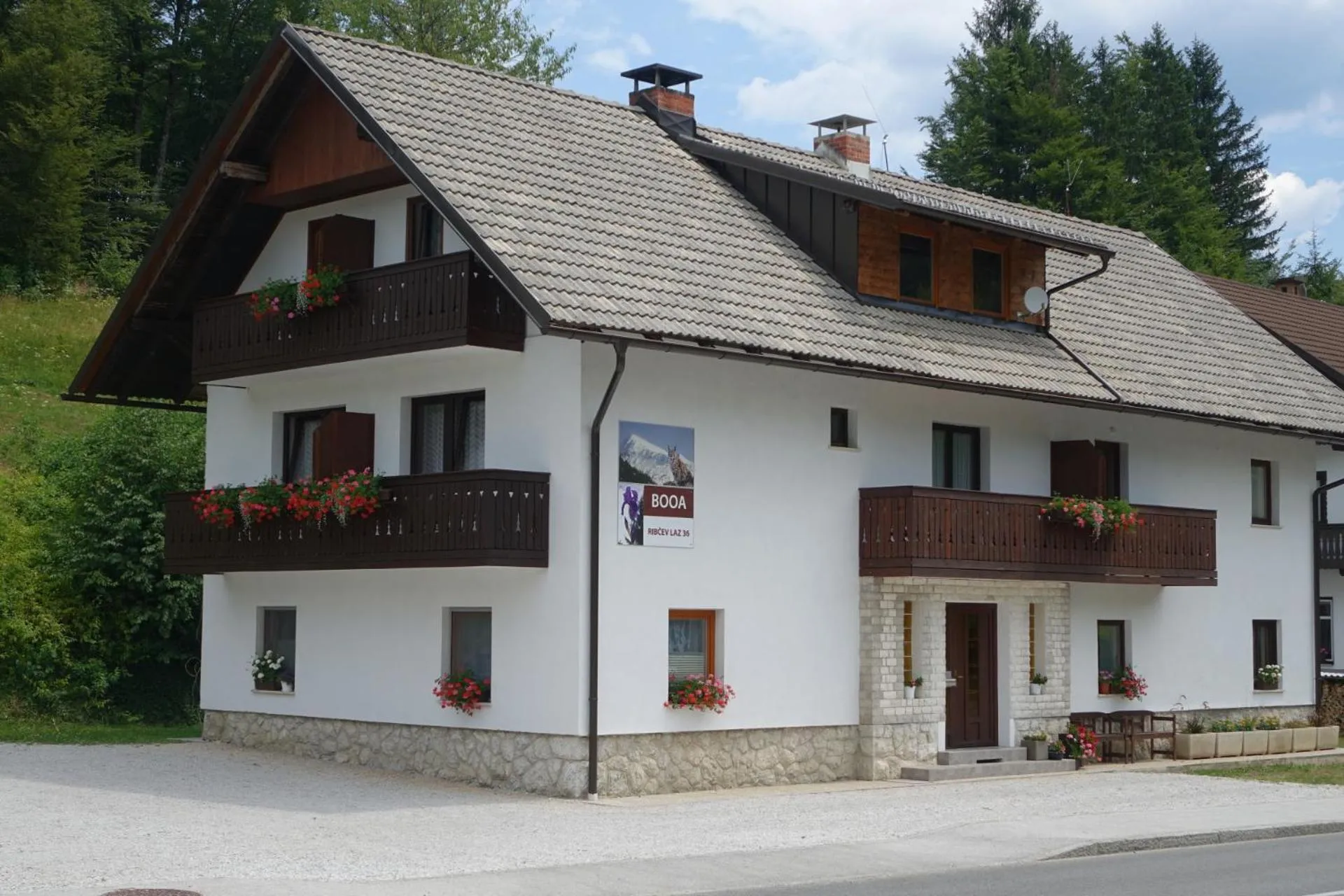 Property building in BOOA Rooms Irena