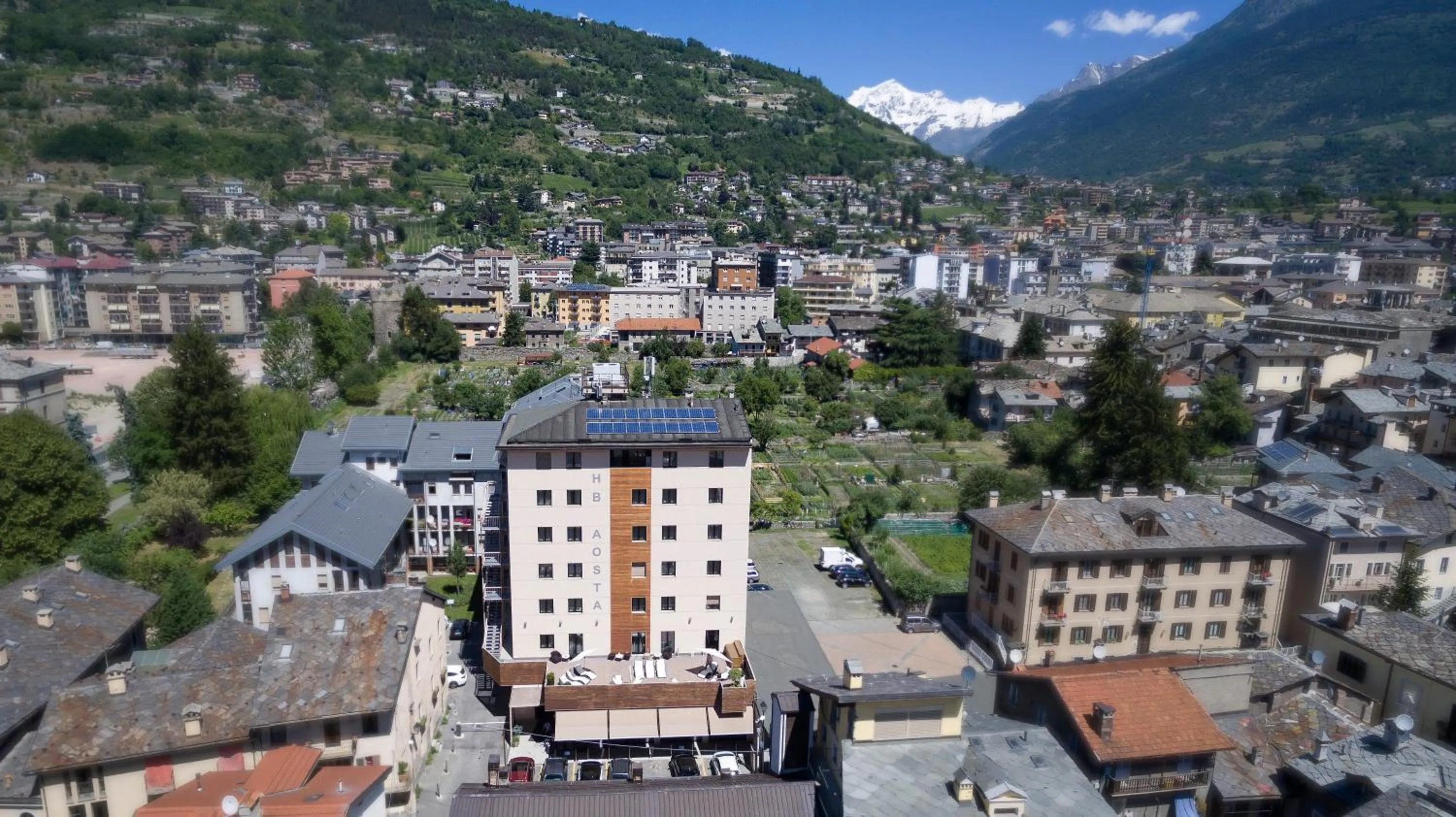 Bird's eye view in HB Aosta Hotel & Balcony SPA