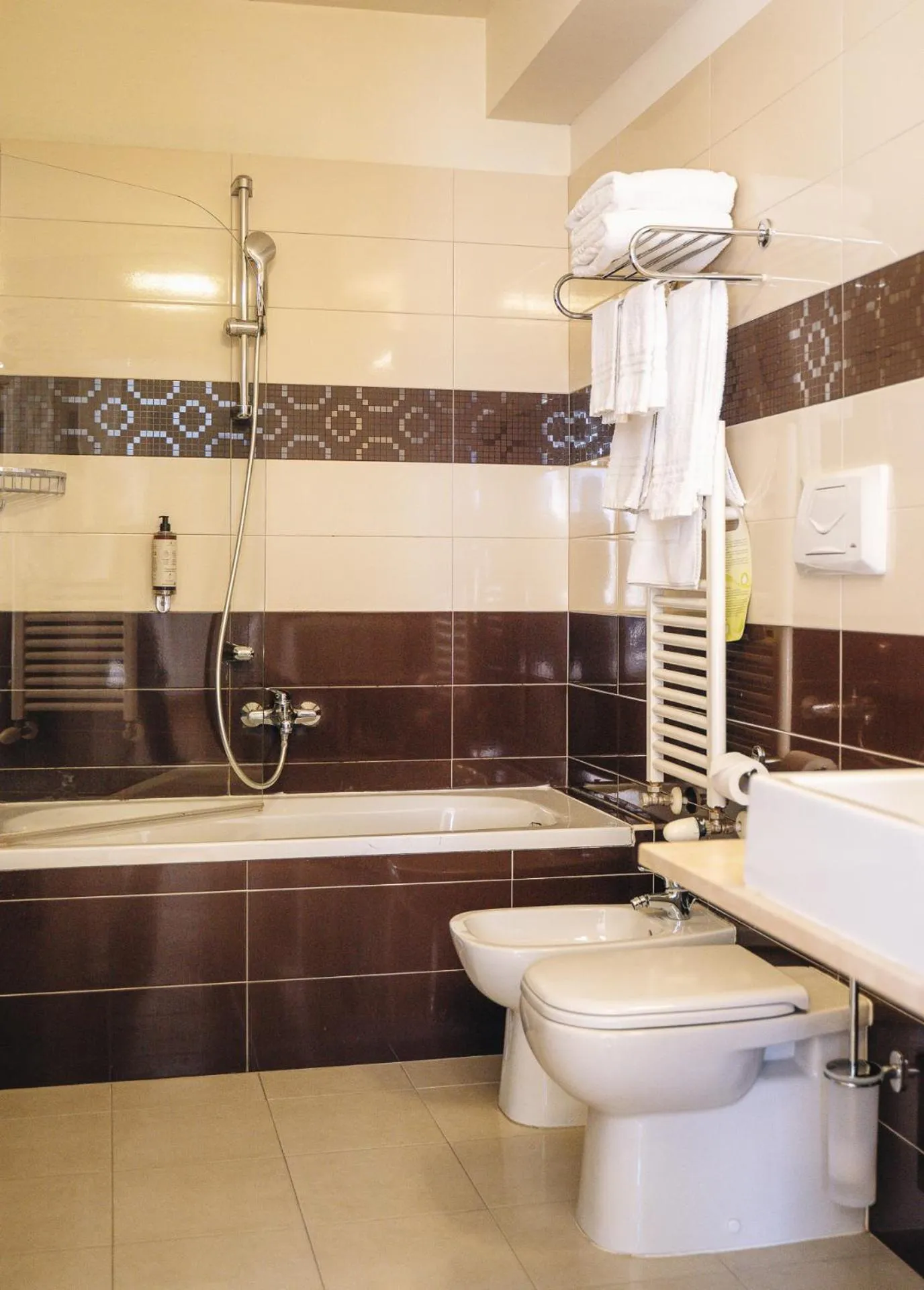 Bathroom in HB Aosta Hotel & Balcony SPA