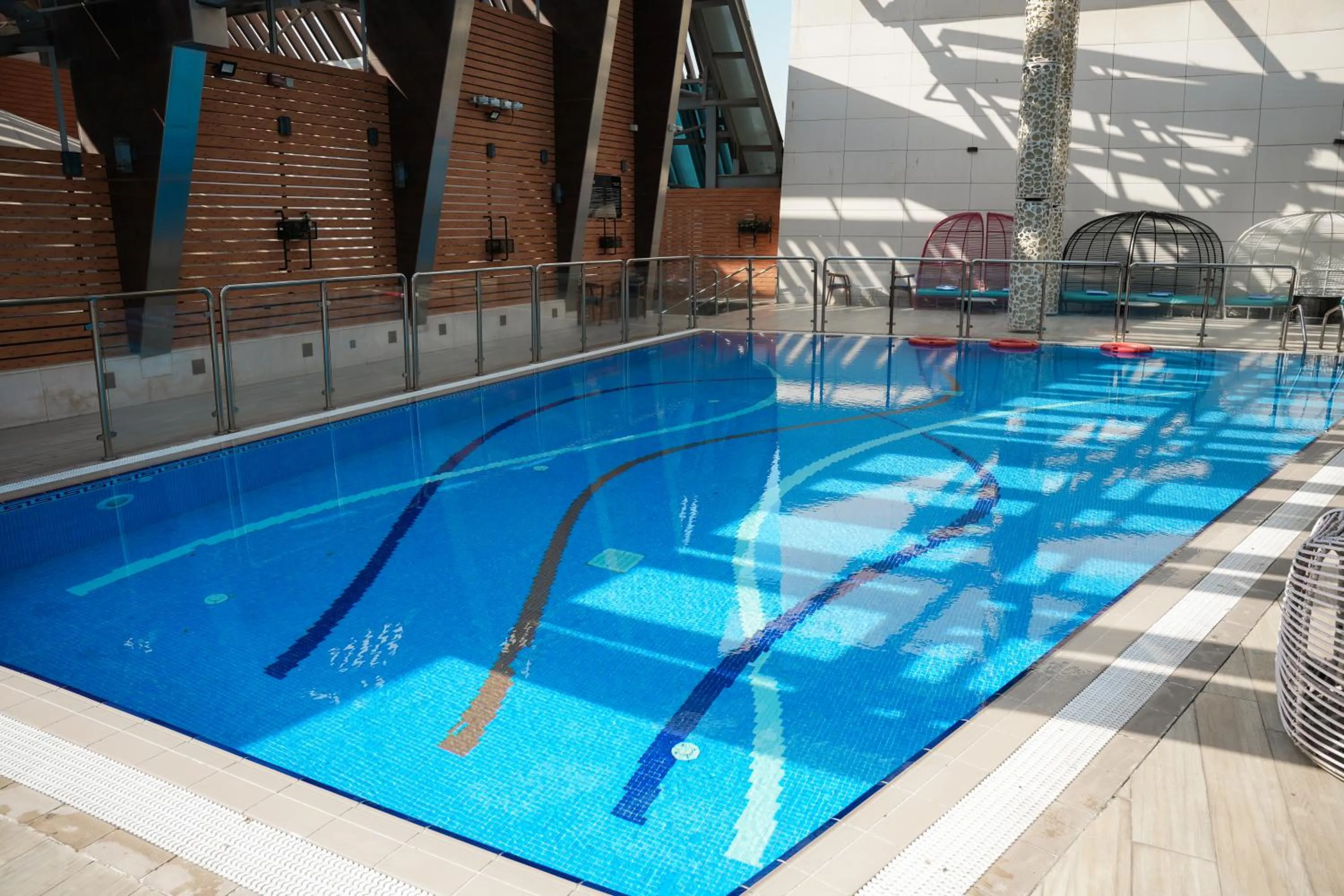 Swimming pool in VIP Hotel Doha Qatar