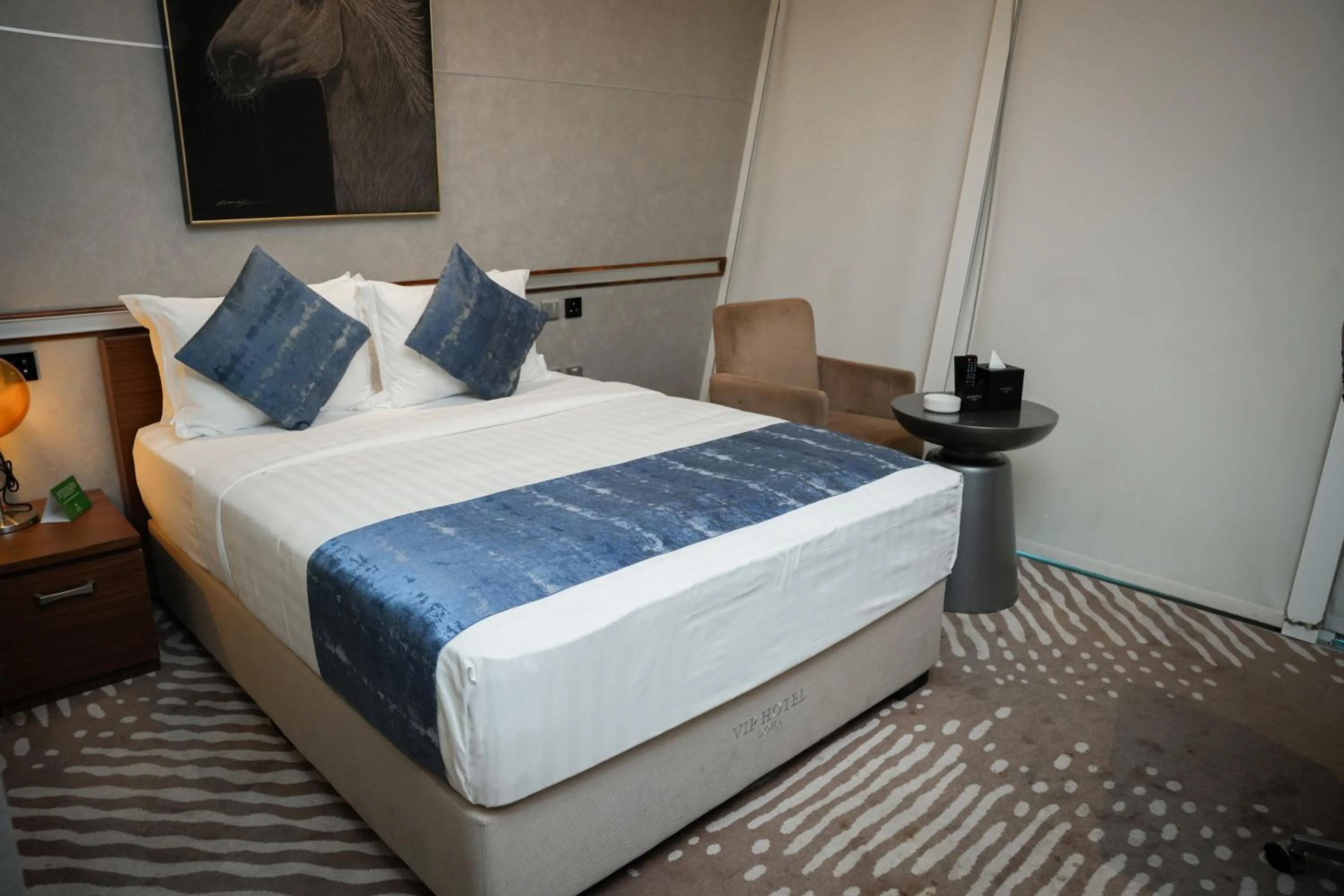 Bed in VIP Hotel Doha Qatar