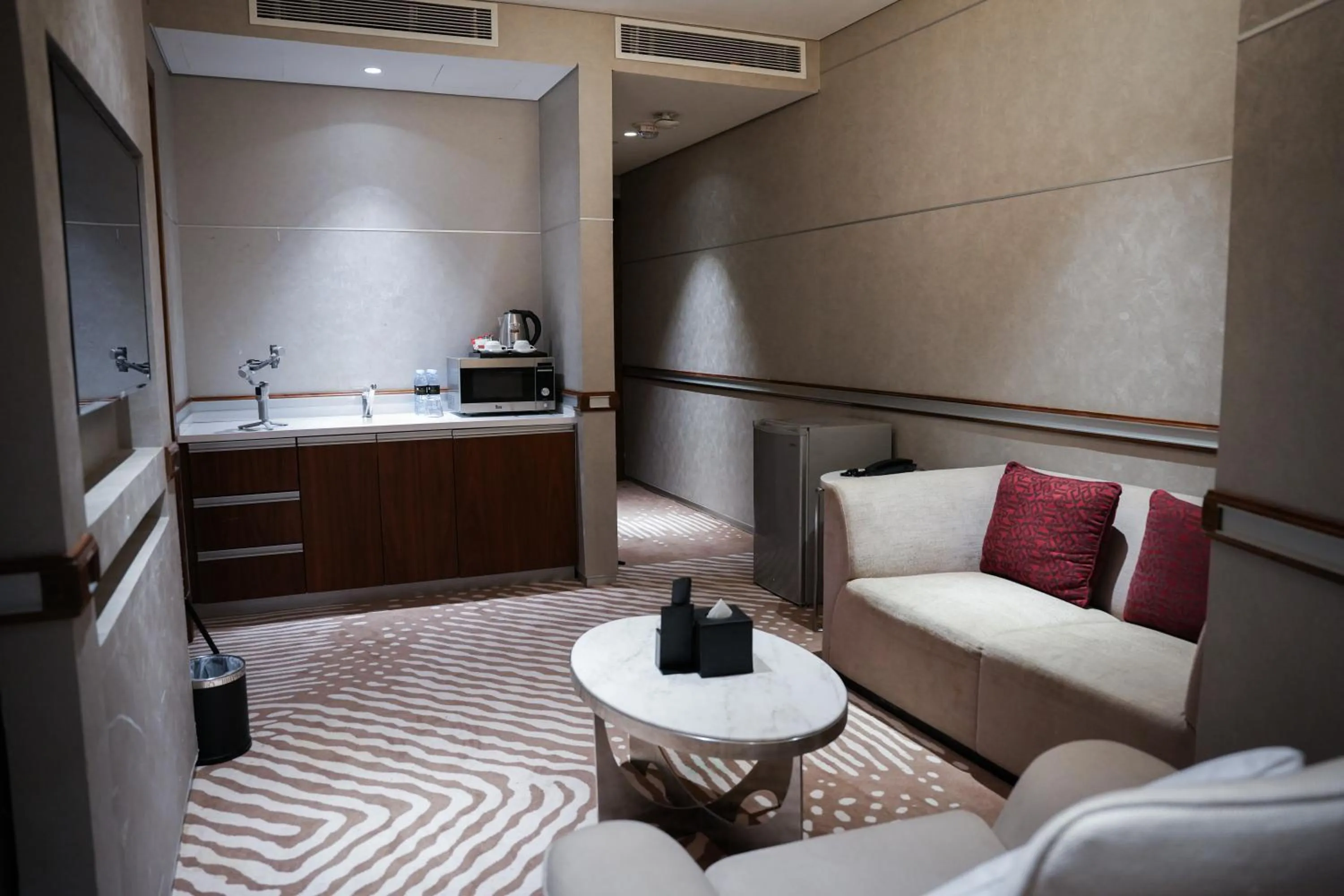 Living room in VIP Hotel Doha Qatar