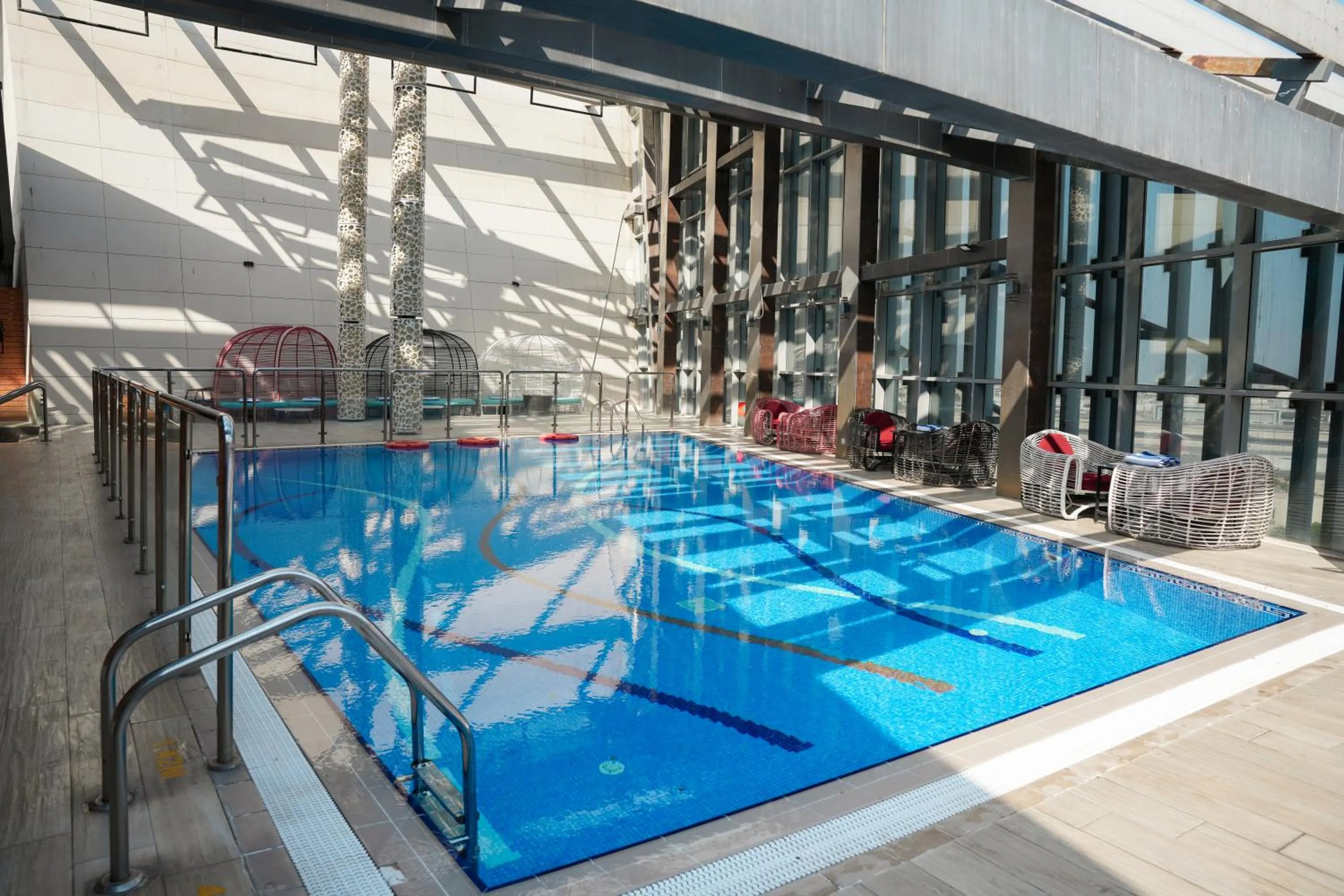 Swimming pool in VIP Hotel Doha Qatar