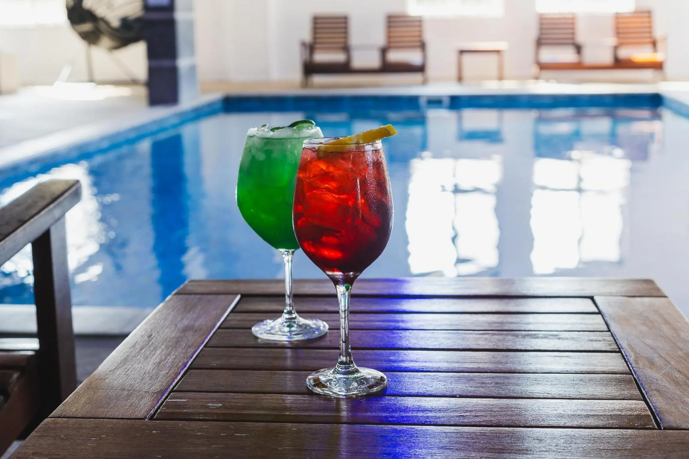 Swimming pool in Hotel Nacional Inn Curitiba Santa Felicidade