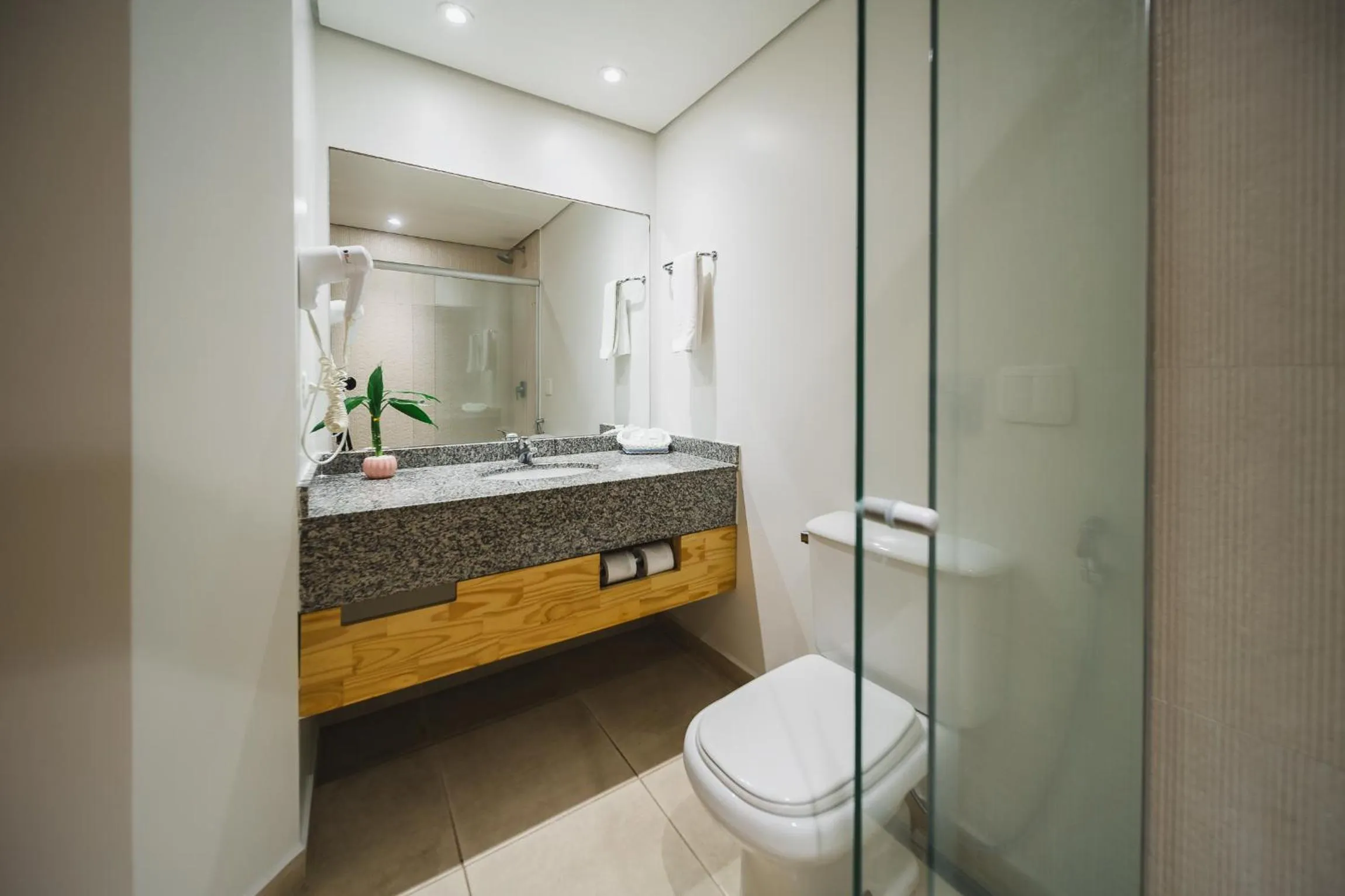 Bathroom in Hotel Nacional Inn Curitiba Santa Felicidade