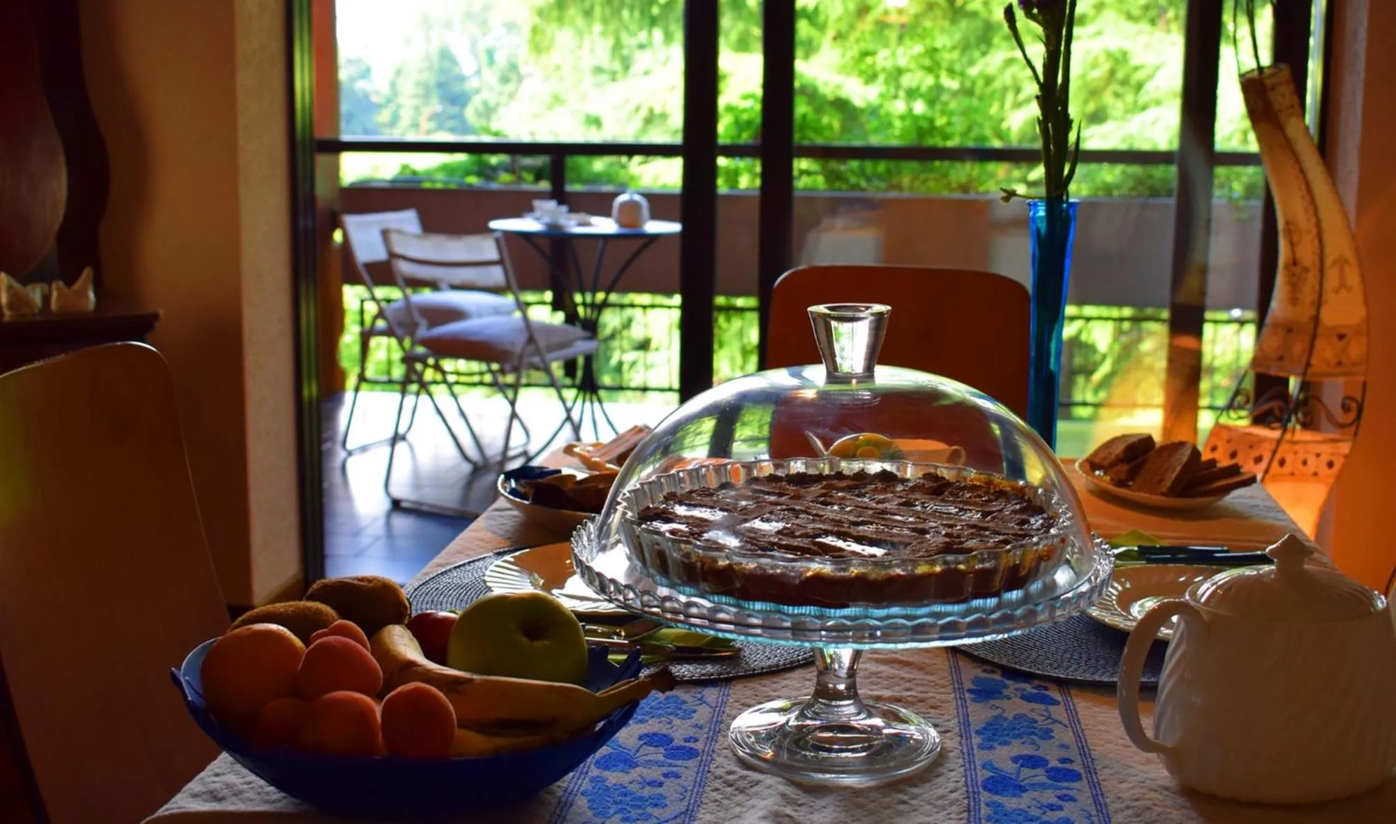 Decorative detail in B&B La Dimora di Charme