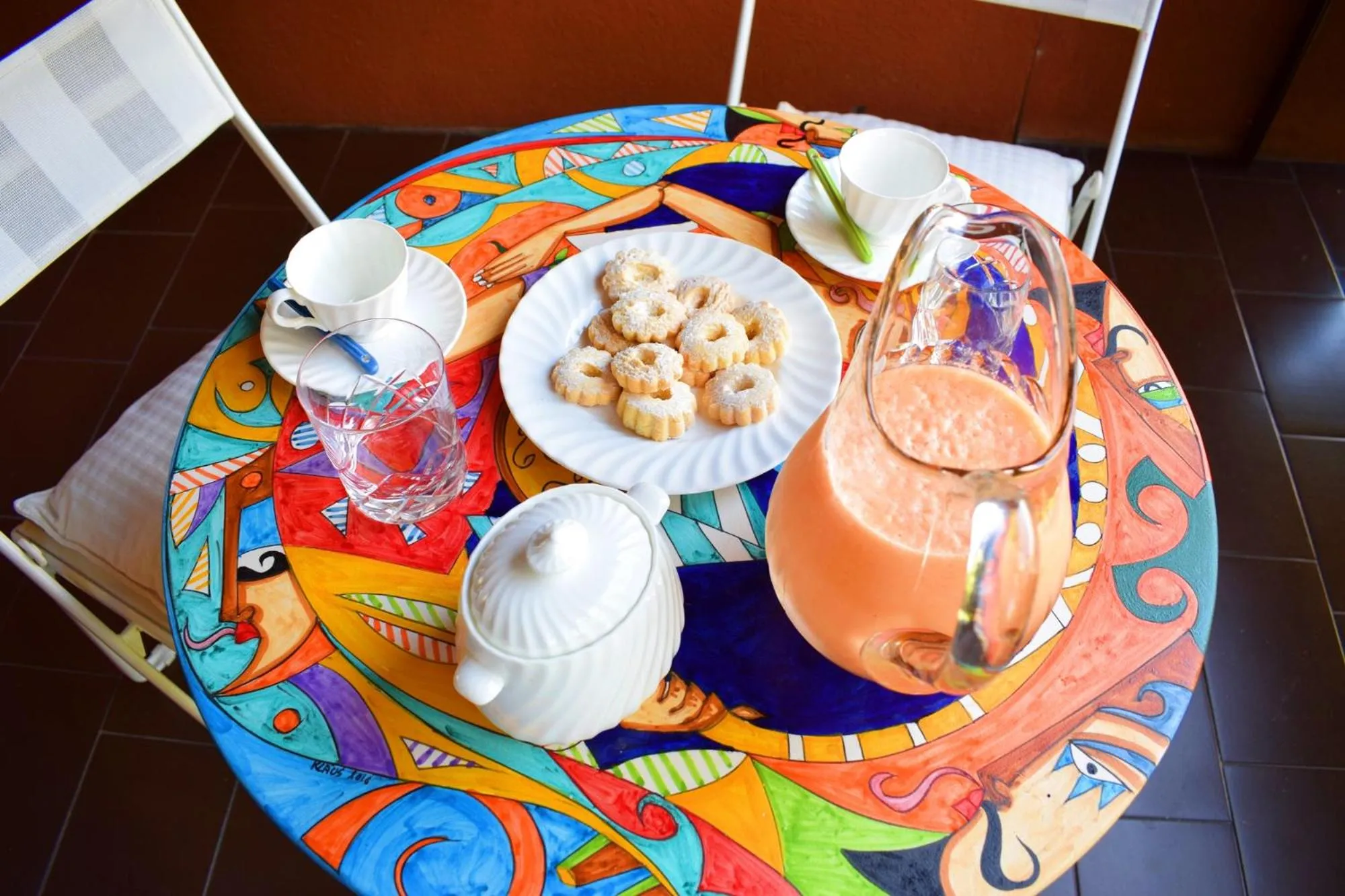 Italian breakfast in B&B La Dimora di Charme