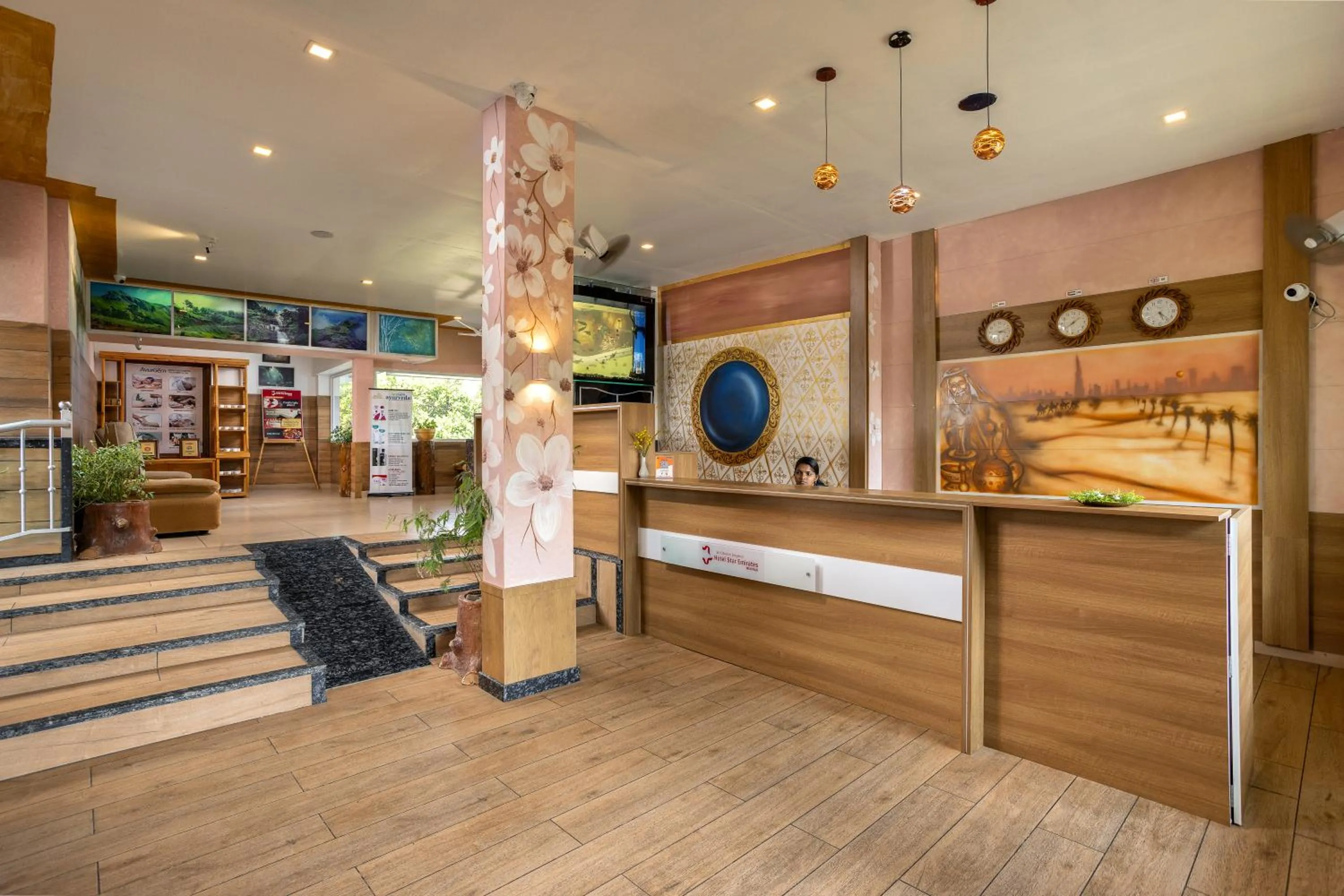 Lobby or reception in Star Emirates Luxury Resort and Spa, Munnar