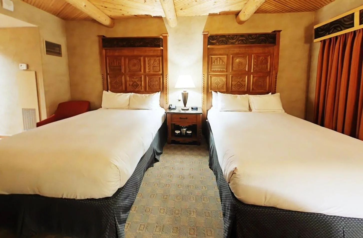 Bed in Hilton Santa Fe Buffalo Thunder