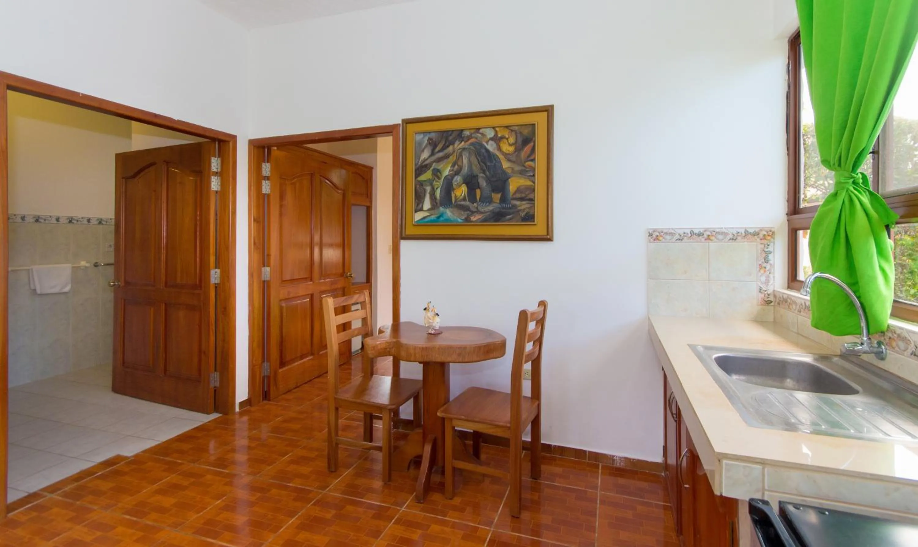 Dining area in Hotel Twin Galápagos