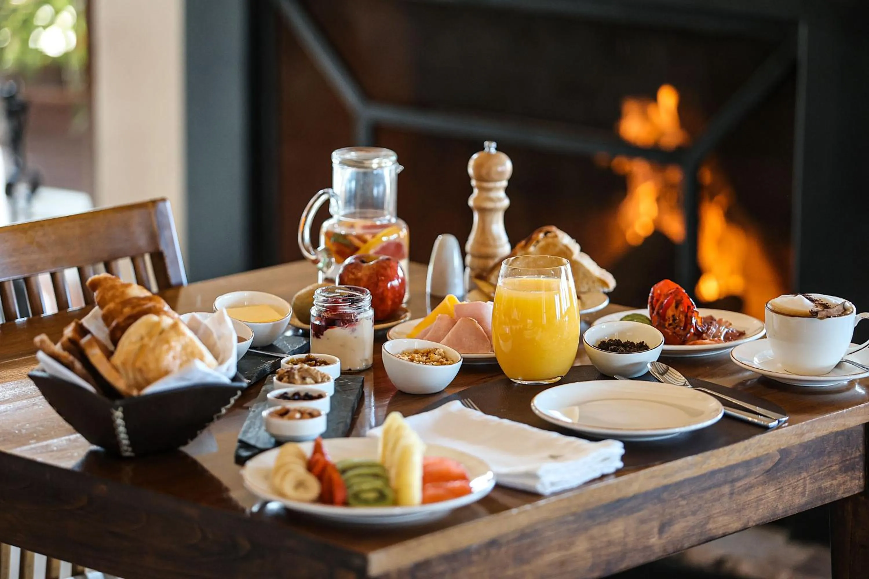 Breakfast in Algodon Wine Estates & Champions Club