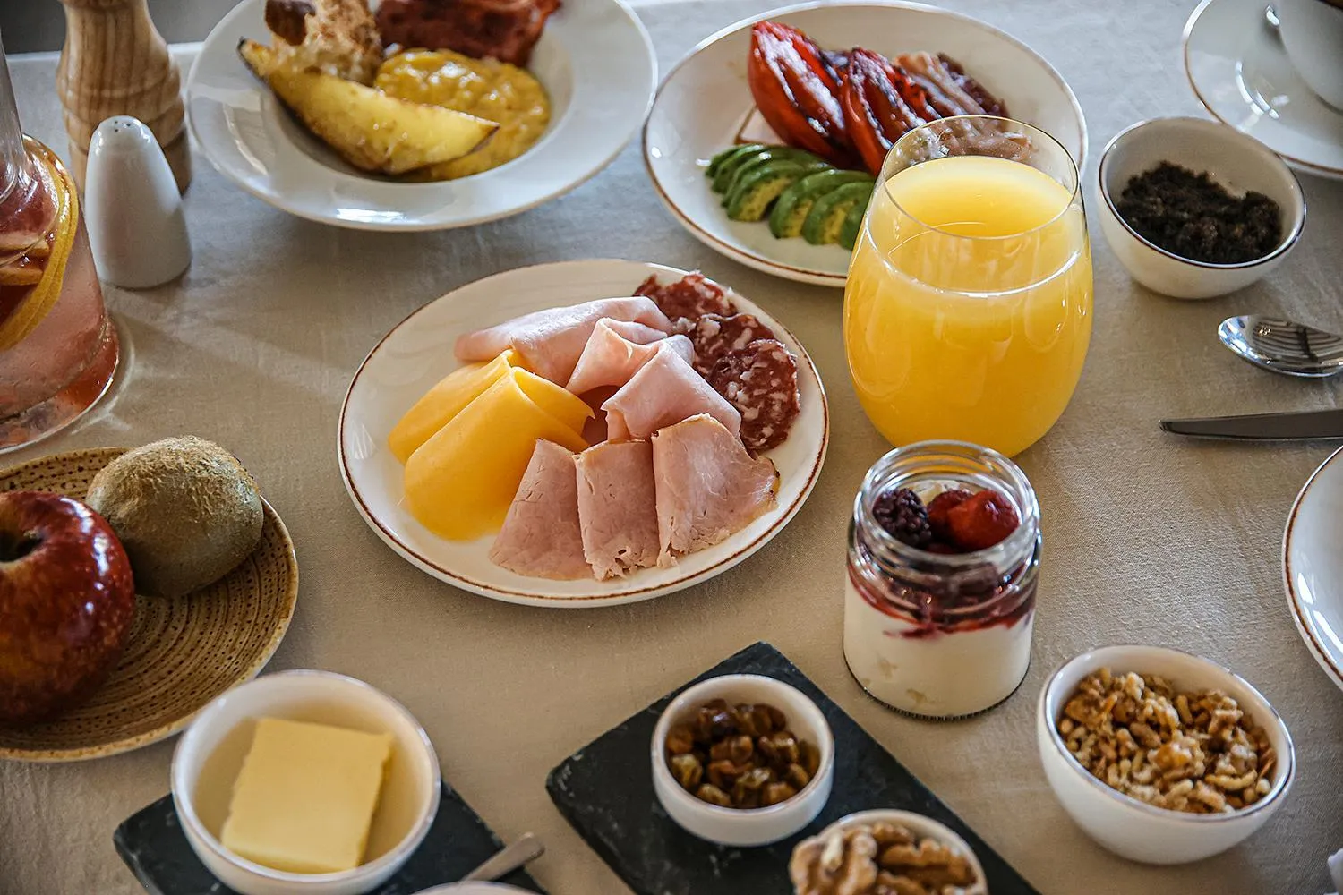 Breakfast in Algodon Wine Estates & Champions Club