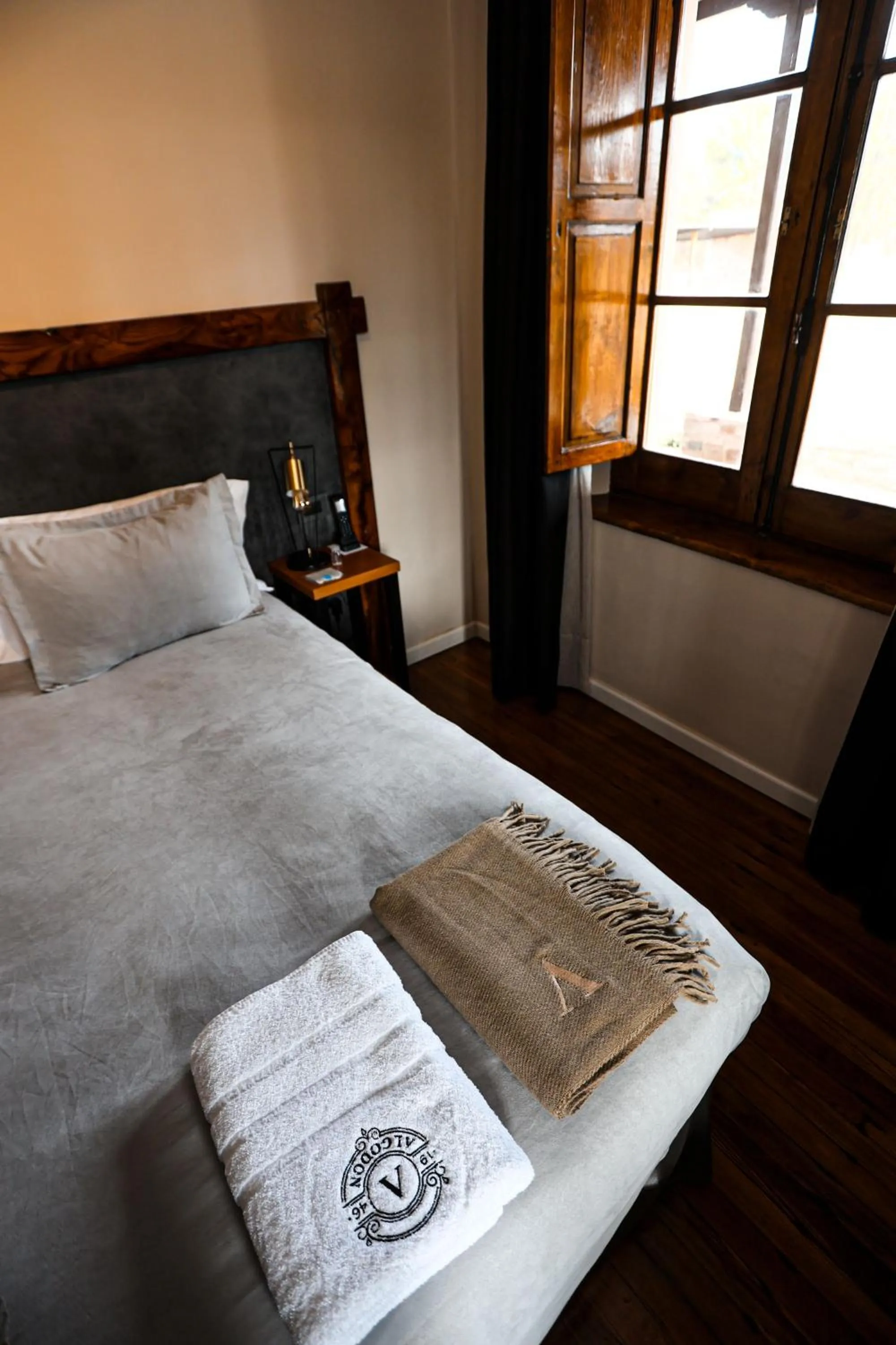 Bed in Algodon Wine Estates & Champions Club