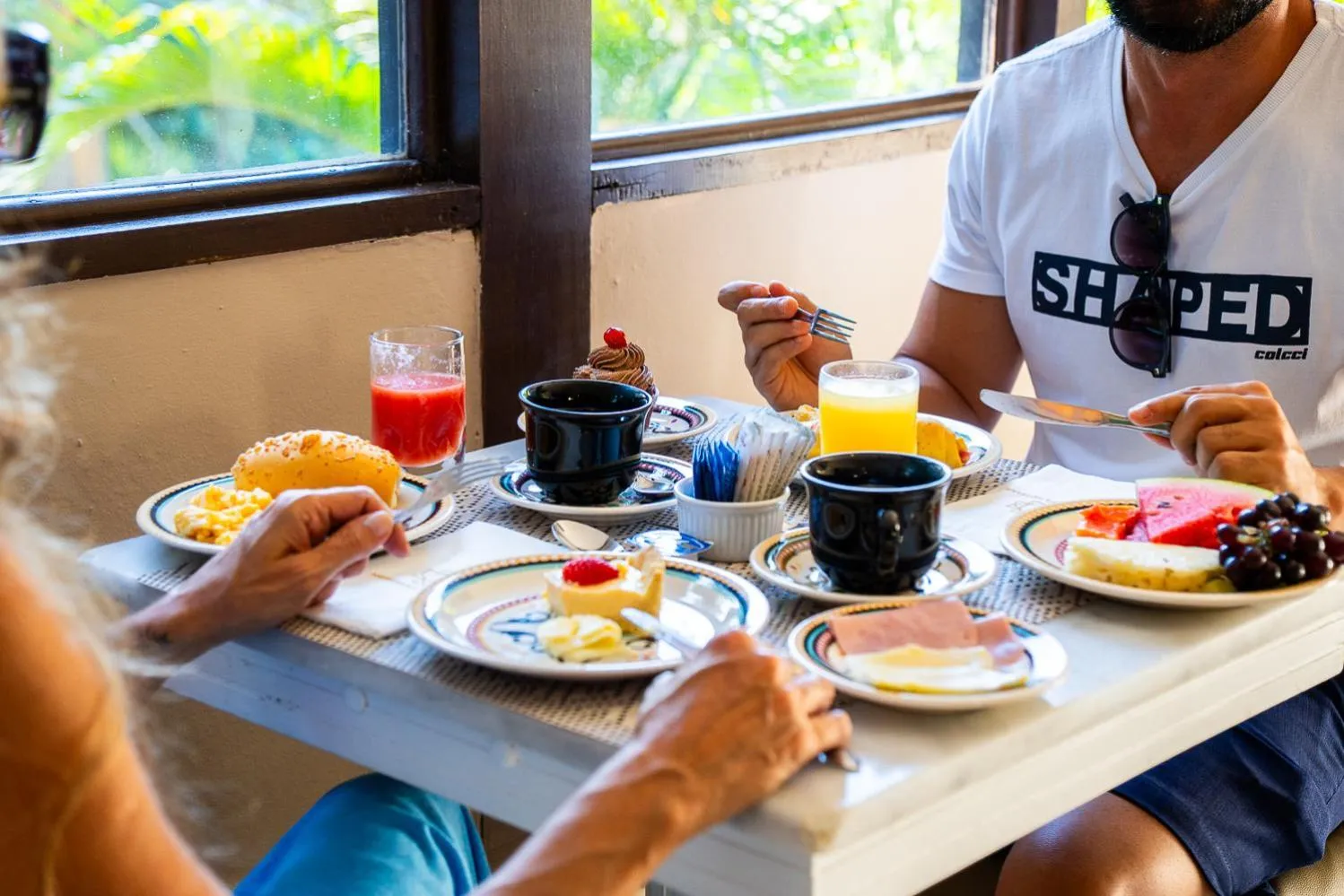 Breakfast in Pousada Vila Pitanga