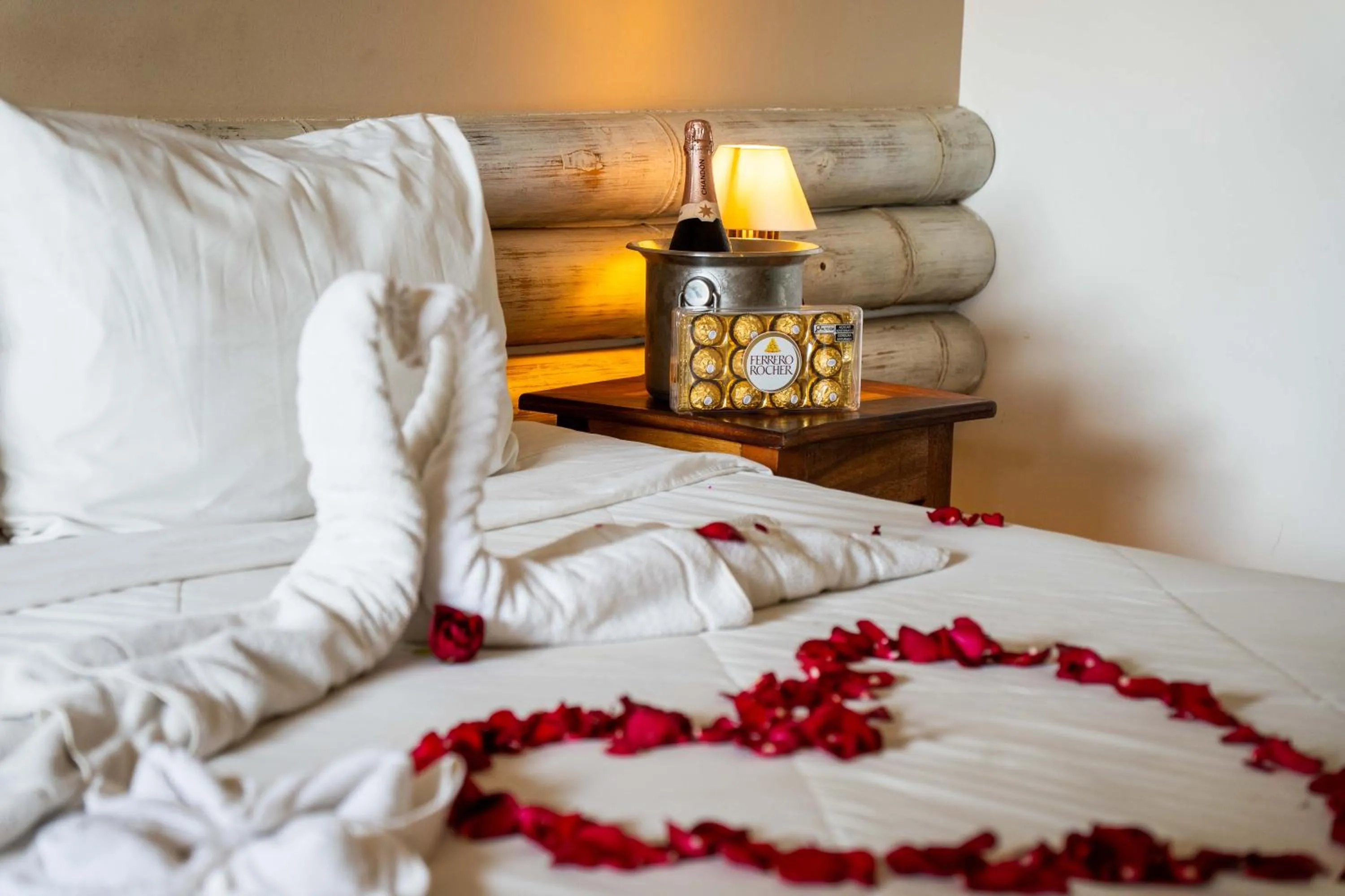 Bed in Pousada Vila Pitanga