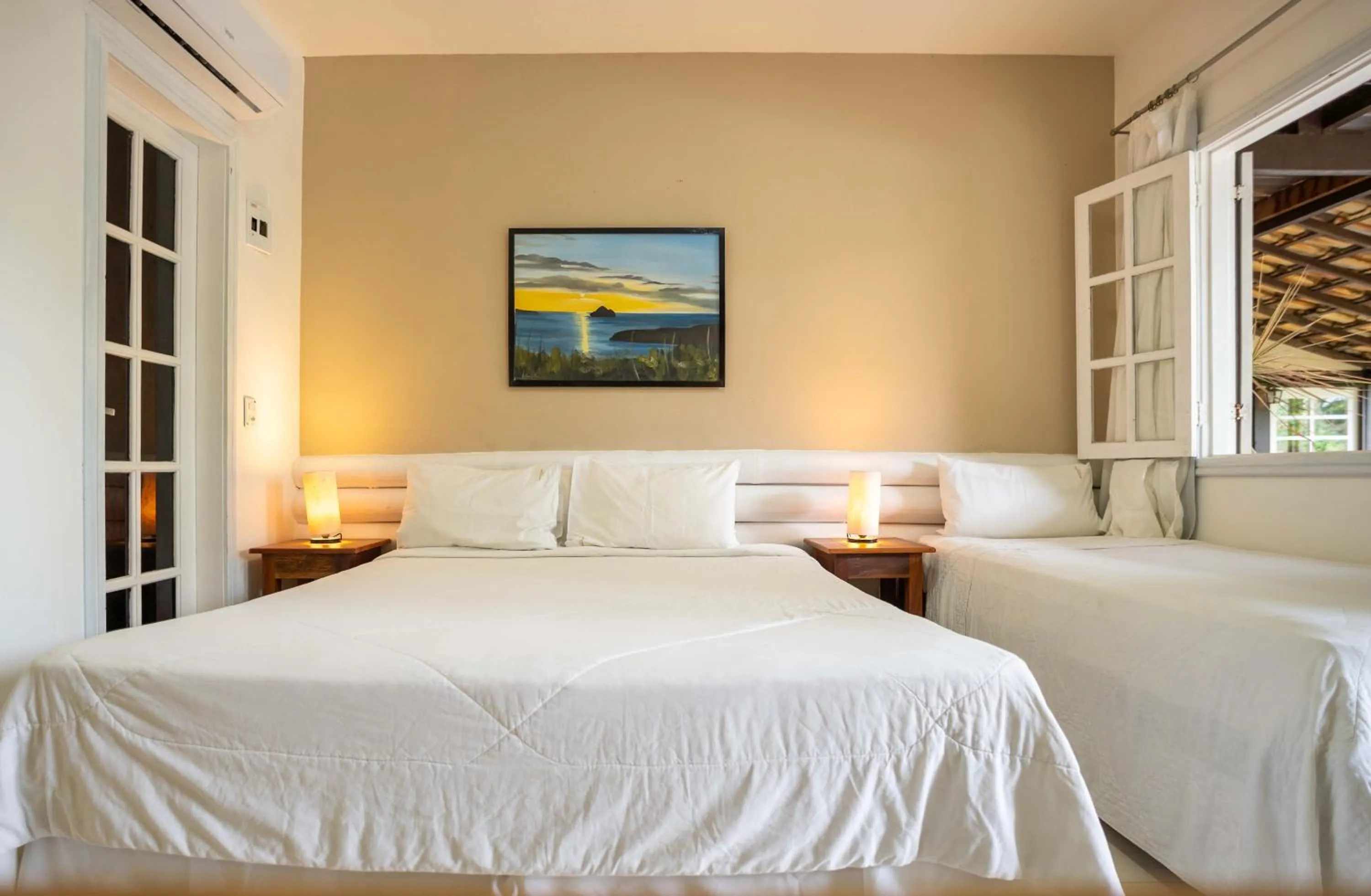 Bed in Pousada Vila Pitanga