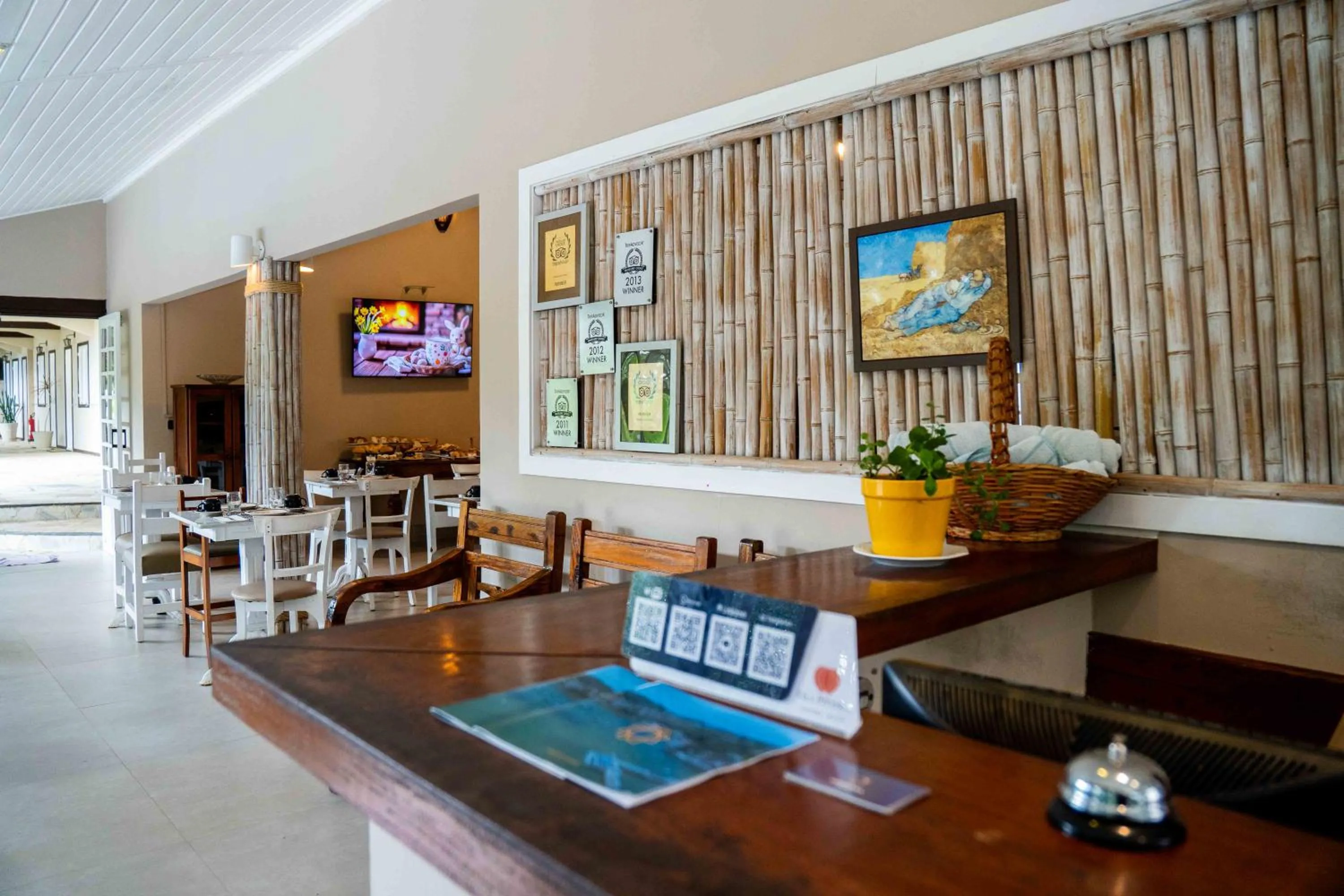 Lobby or reception in Pousada Vila Pitanga