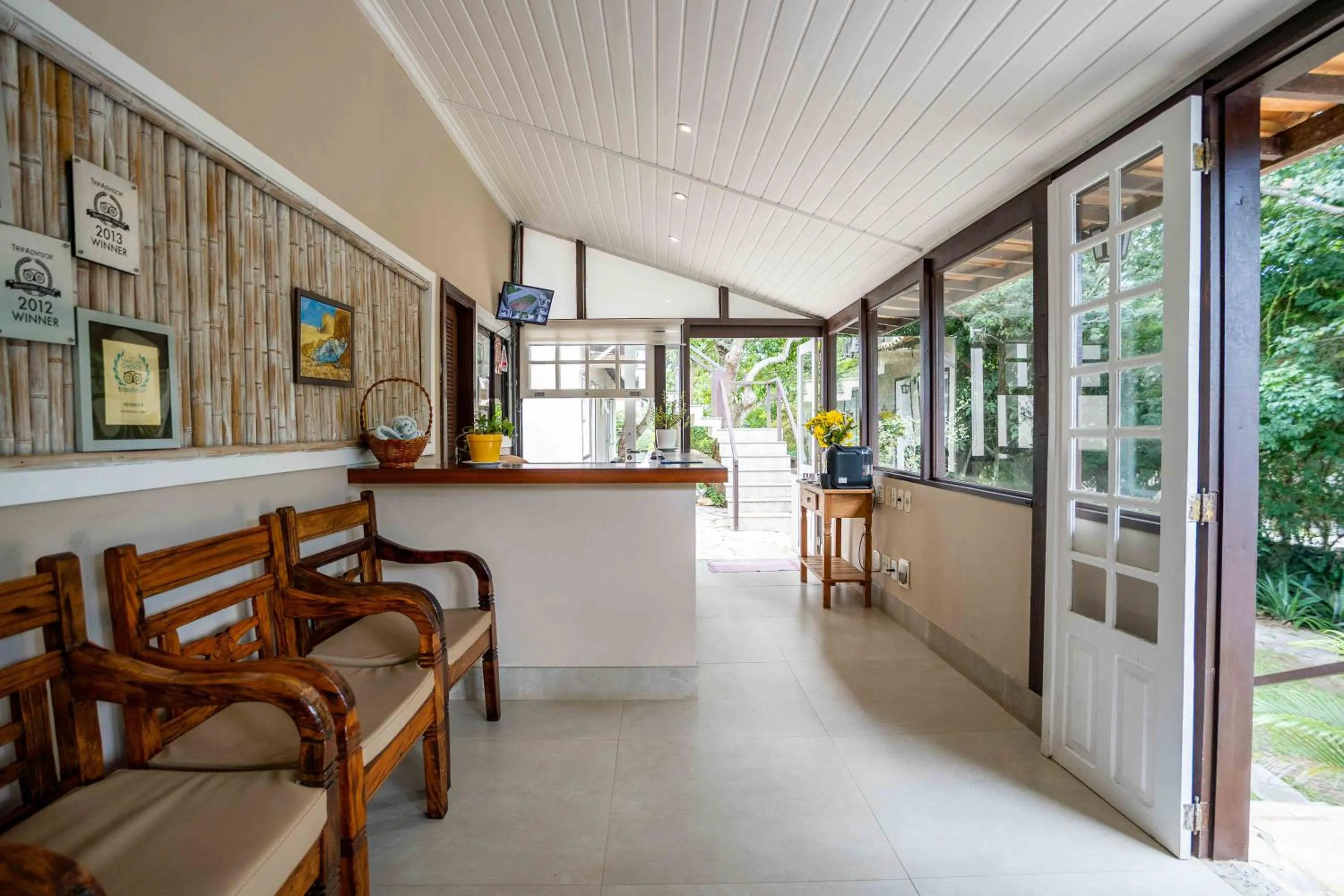 Lobby or reception in Pousada Vila Pitanga