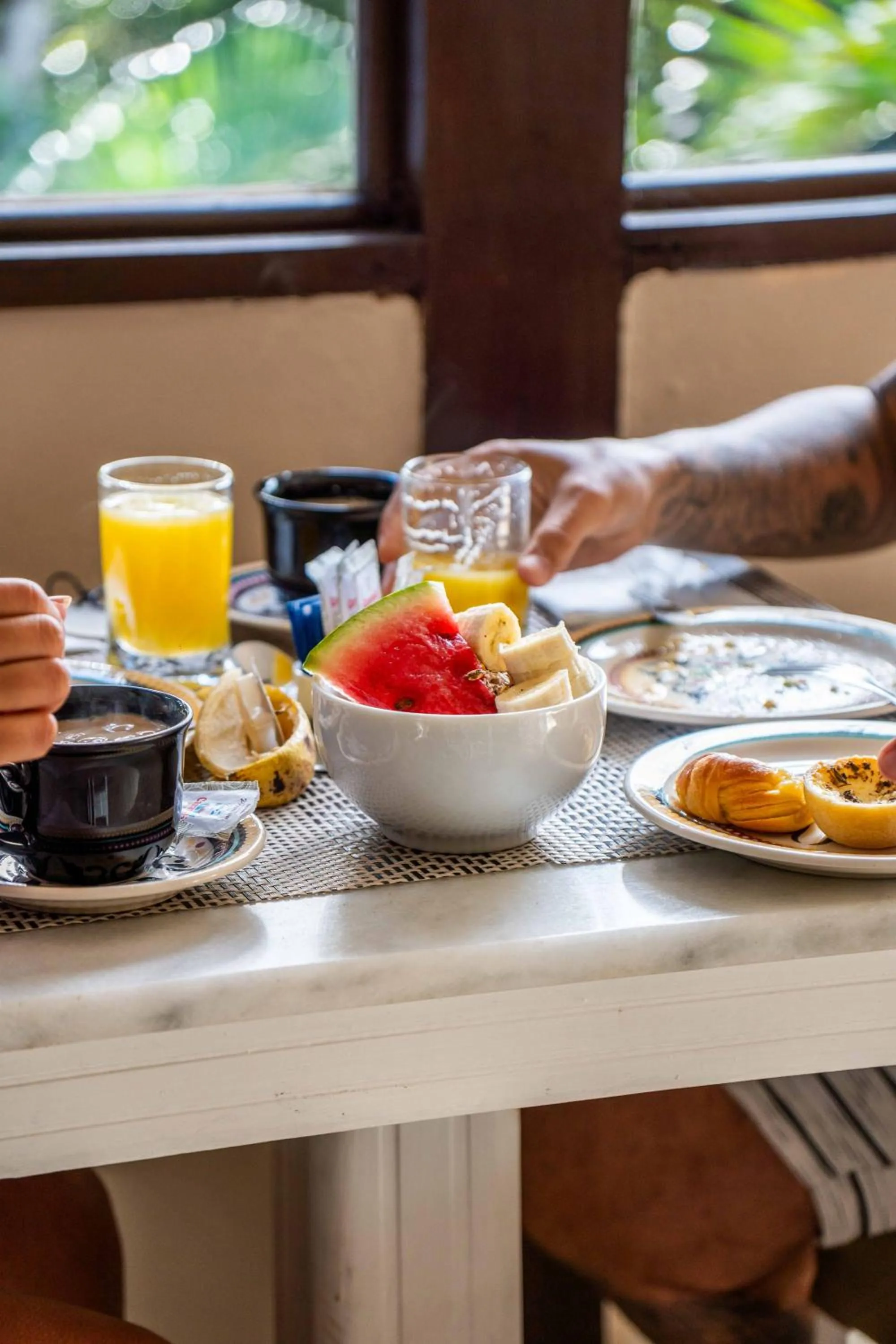 Breakfast in Pousada Vila Pitanga