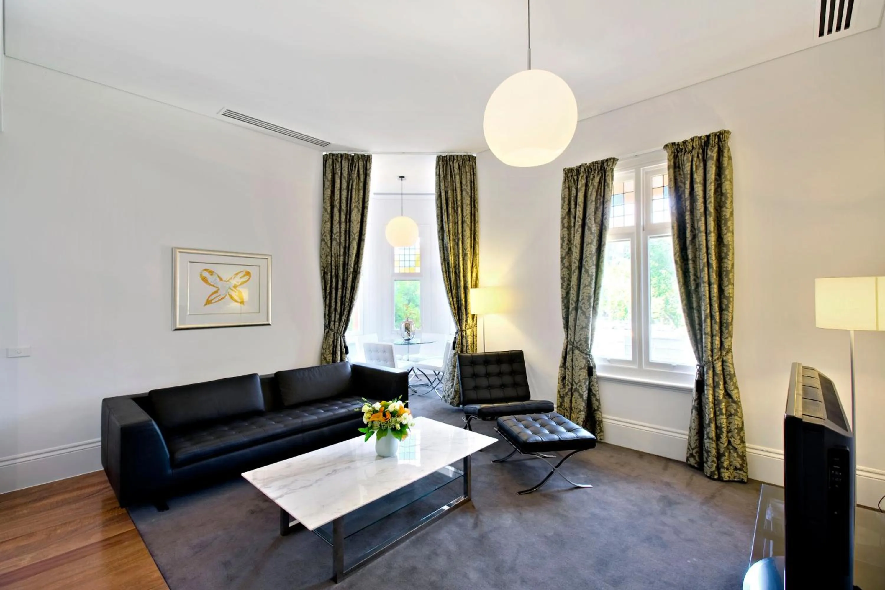 Living room in Seasons Heritage Melbourne