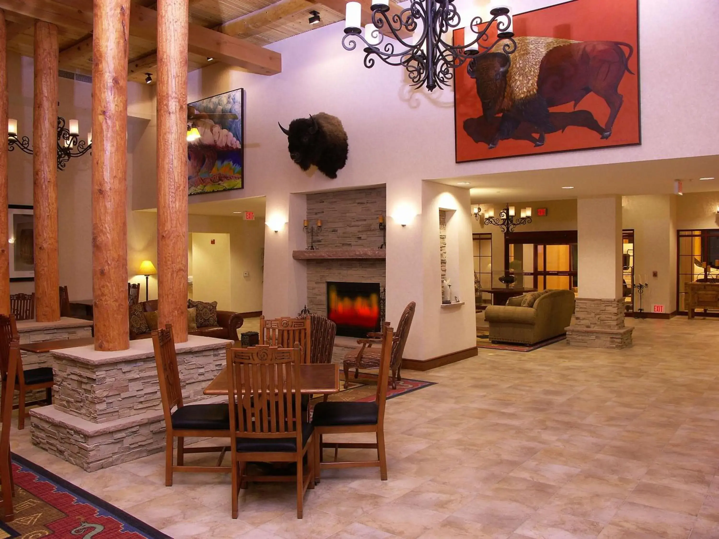 Lobby or reception in Homewood Suites by Hilton Santa Fe-North Lobby or reception in Homewood Suites by Hilton Santa Fe-North