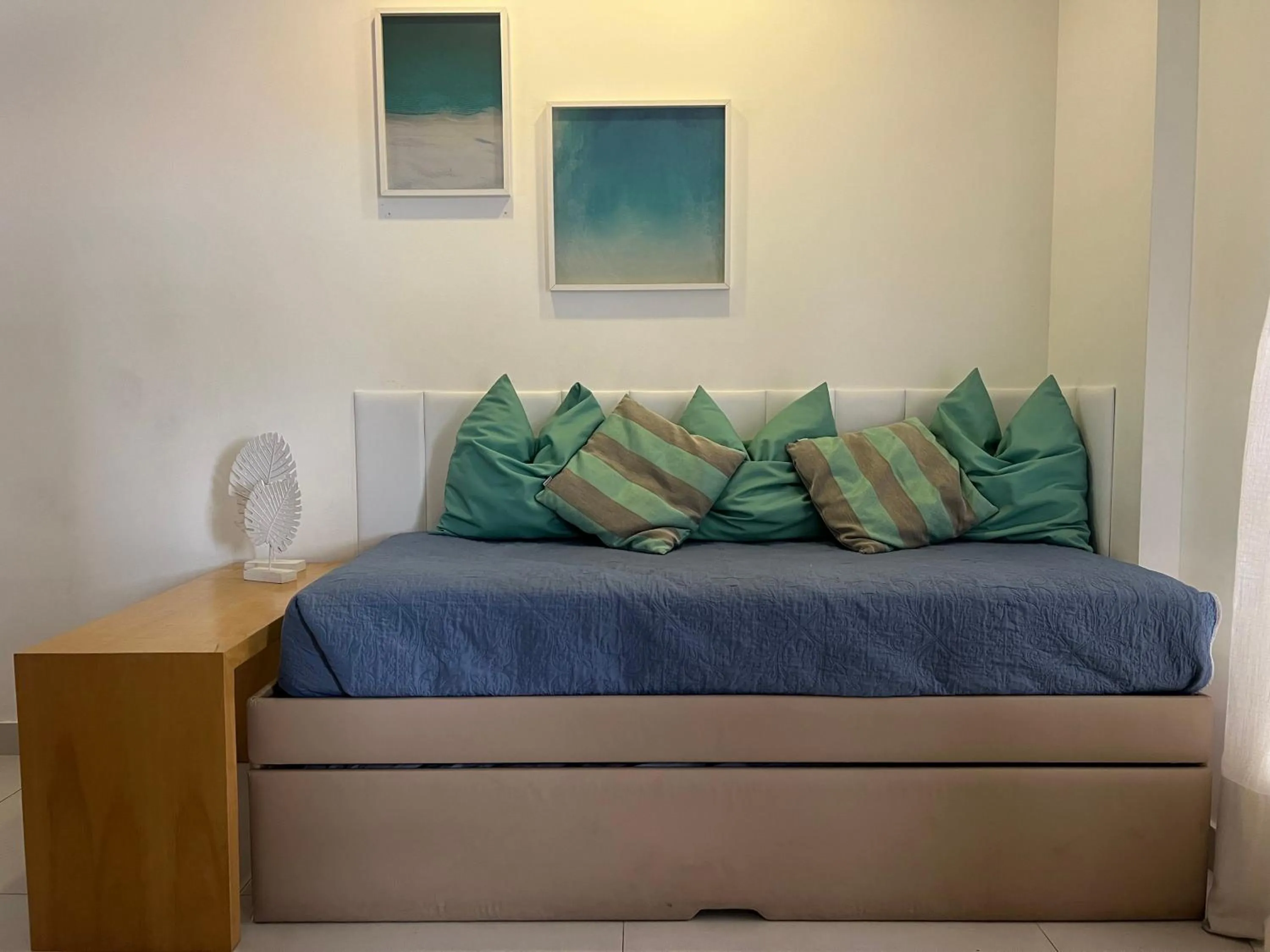 Bed in Flat na praia