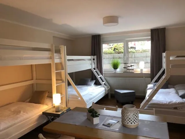 Bed in Aparthotel Stibbe