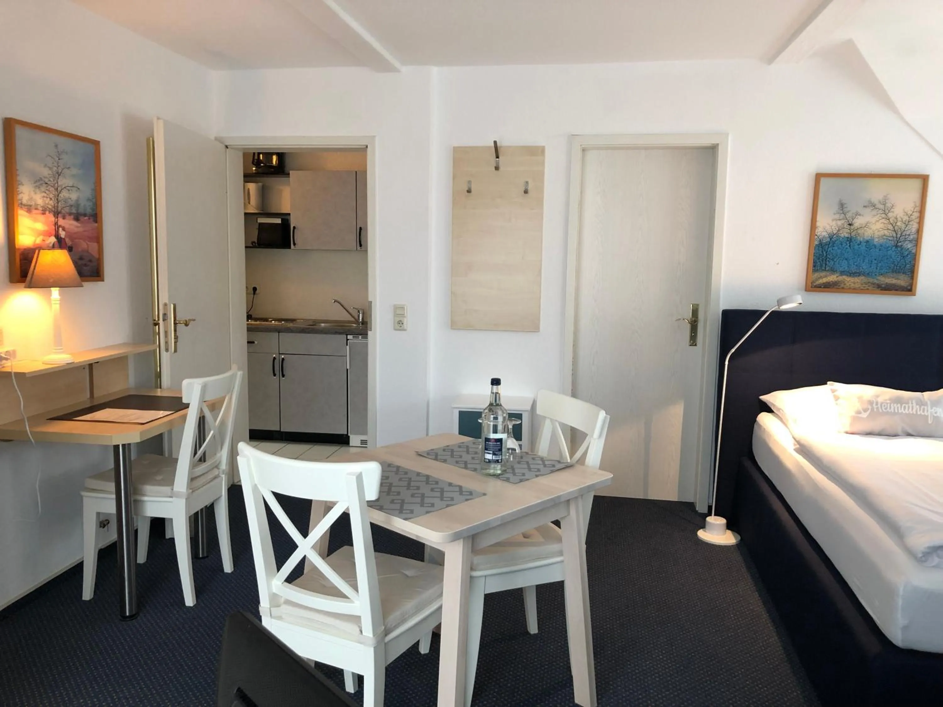 Bed in Aparthotel Stibbe