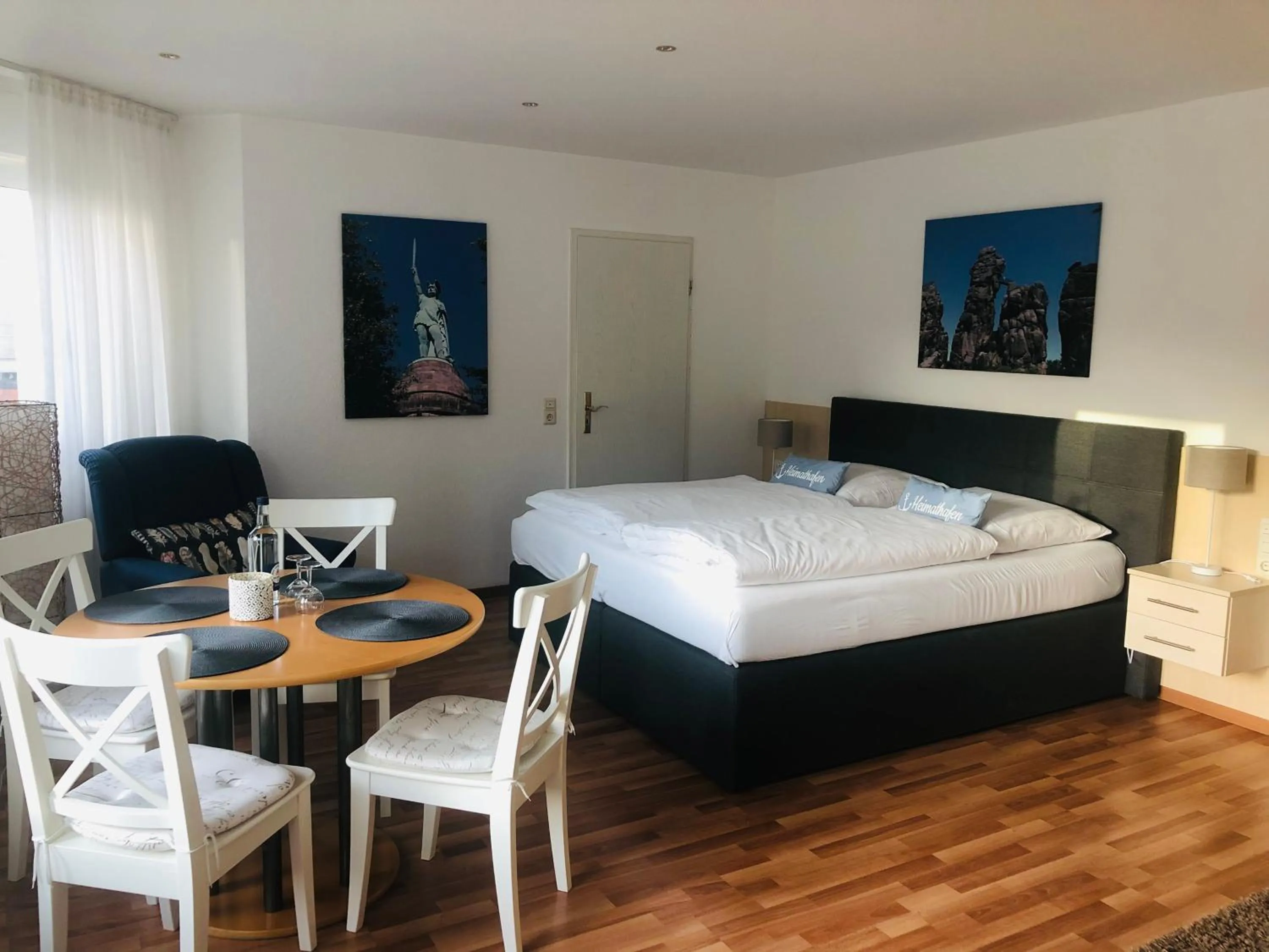 Bed in Aparthotel Stibbe