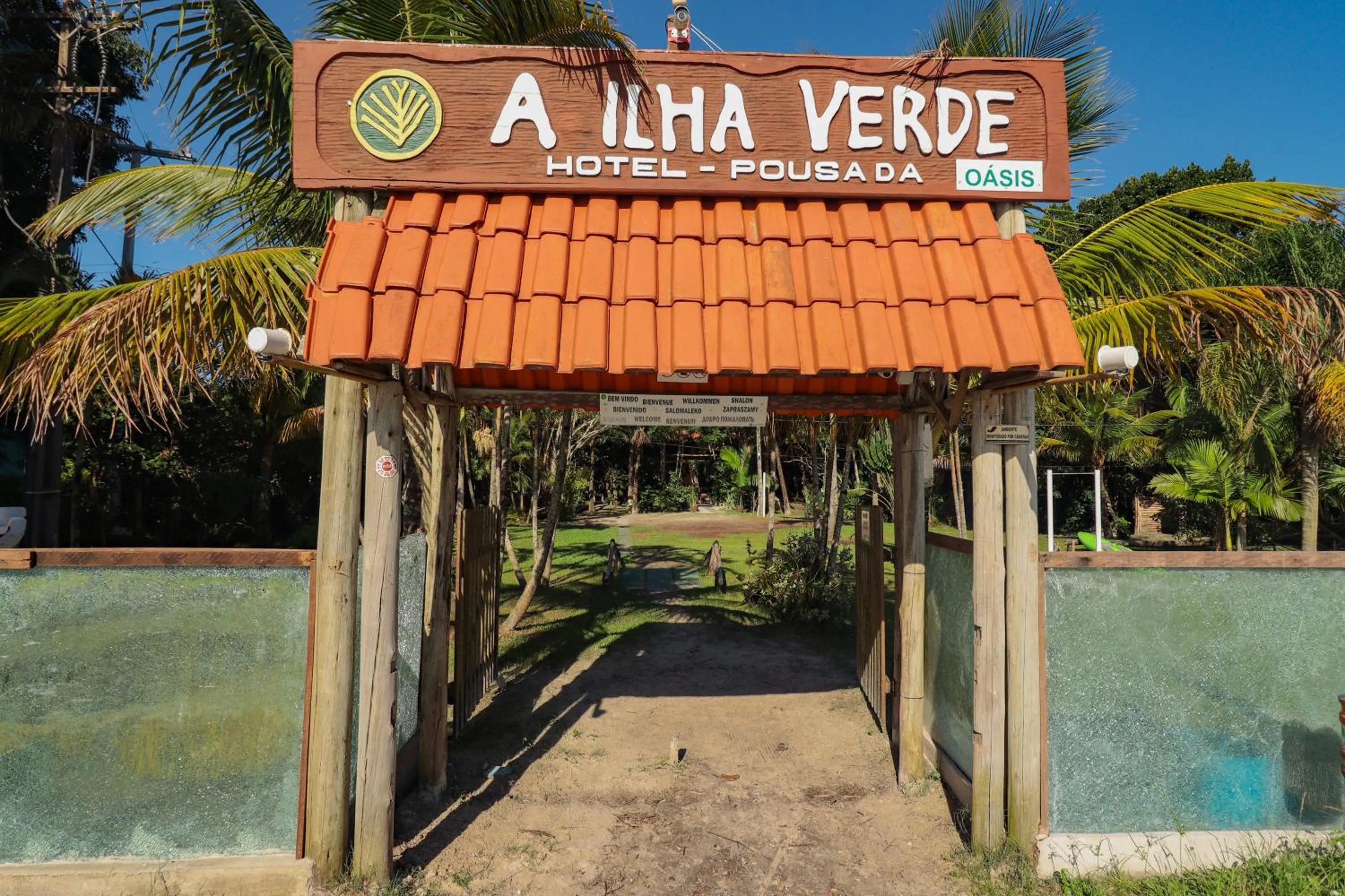 Property logo or sign in A Ilha Verde Hotel Pousada na Praia