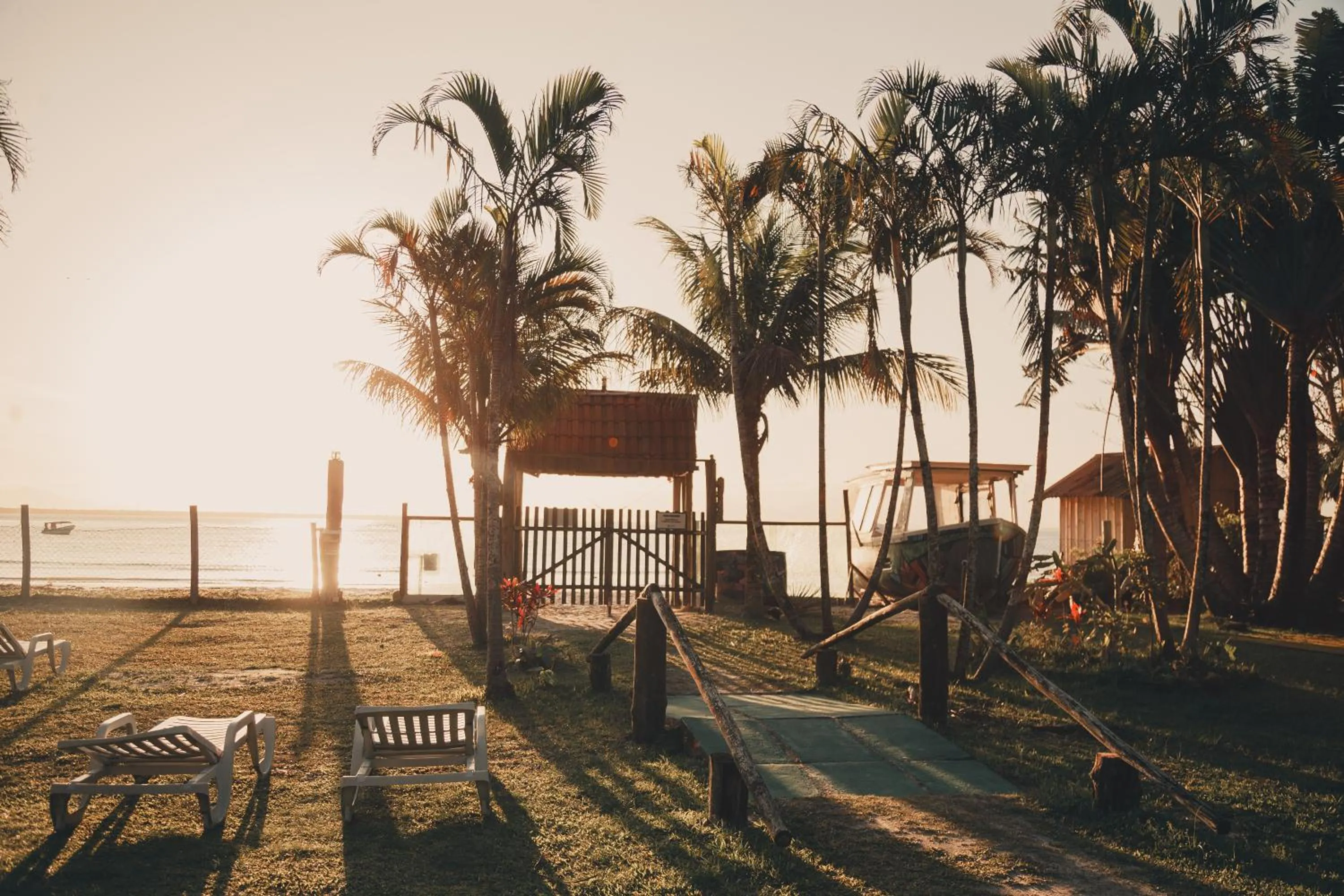 Sea view in A Ilha Verde Hotel Pousada na Praia