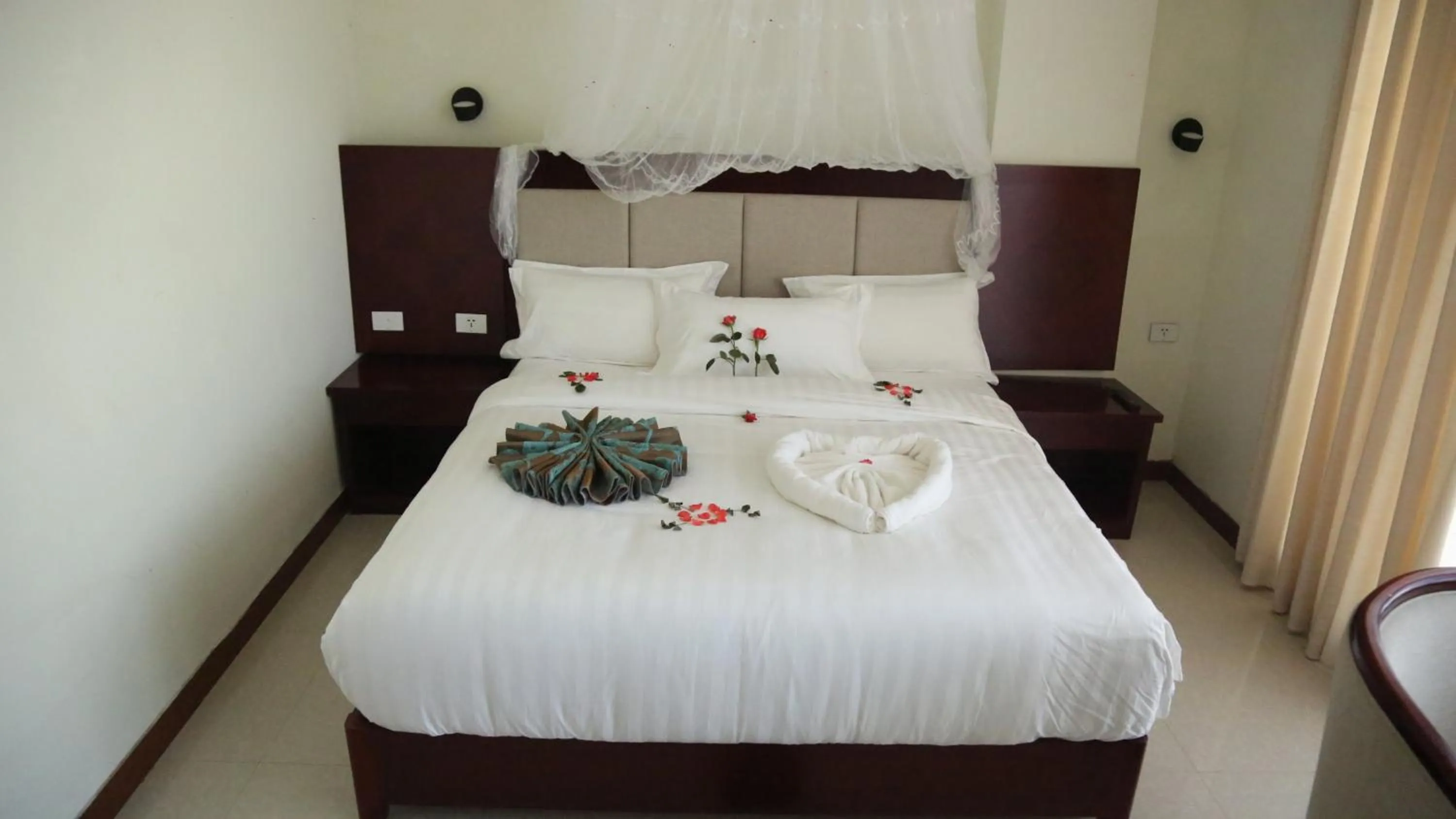 Bed in Winn Hotel - Bahir Dar