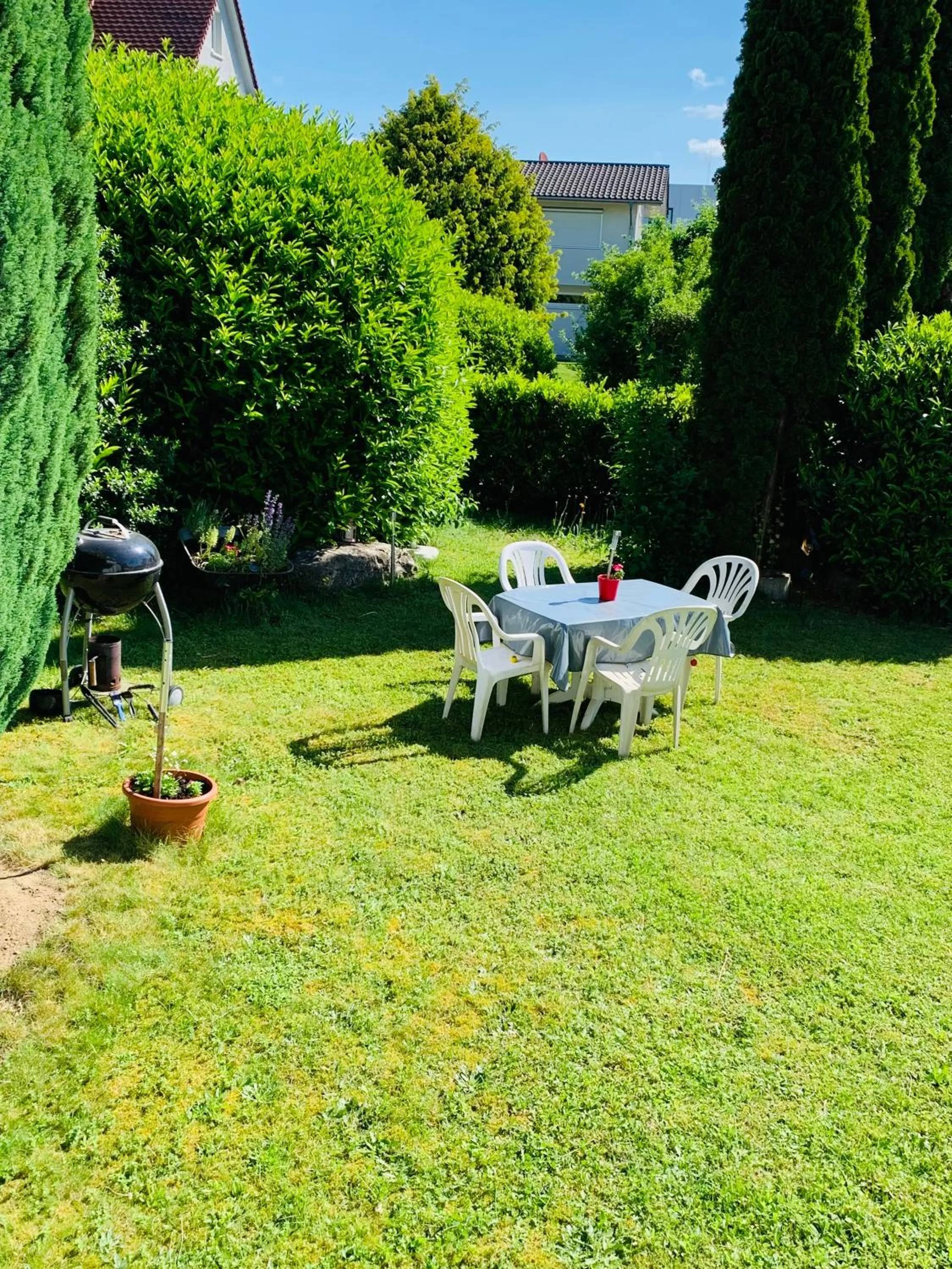 Garden in BodenSEE Apartment "La Musica"