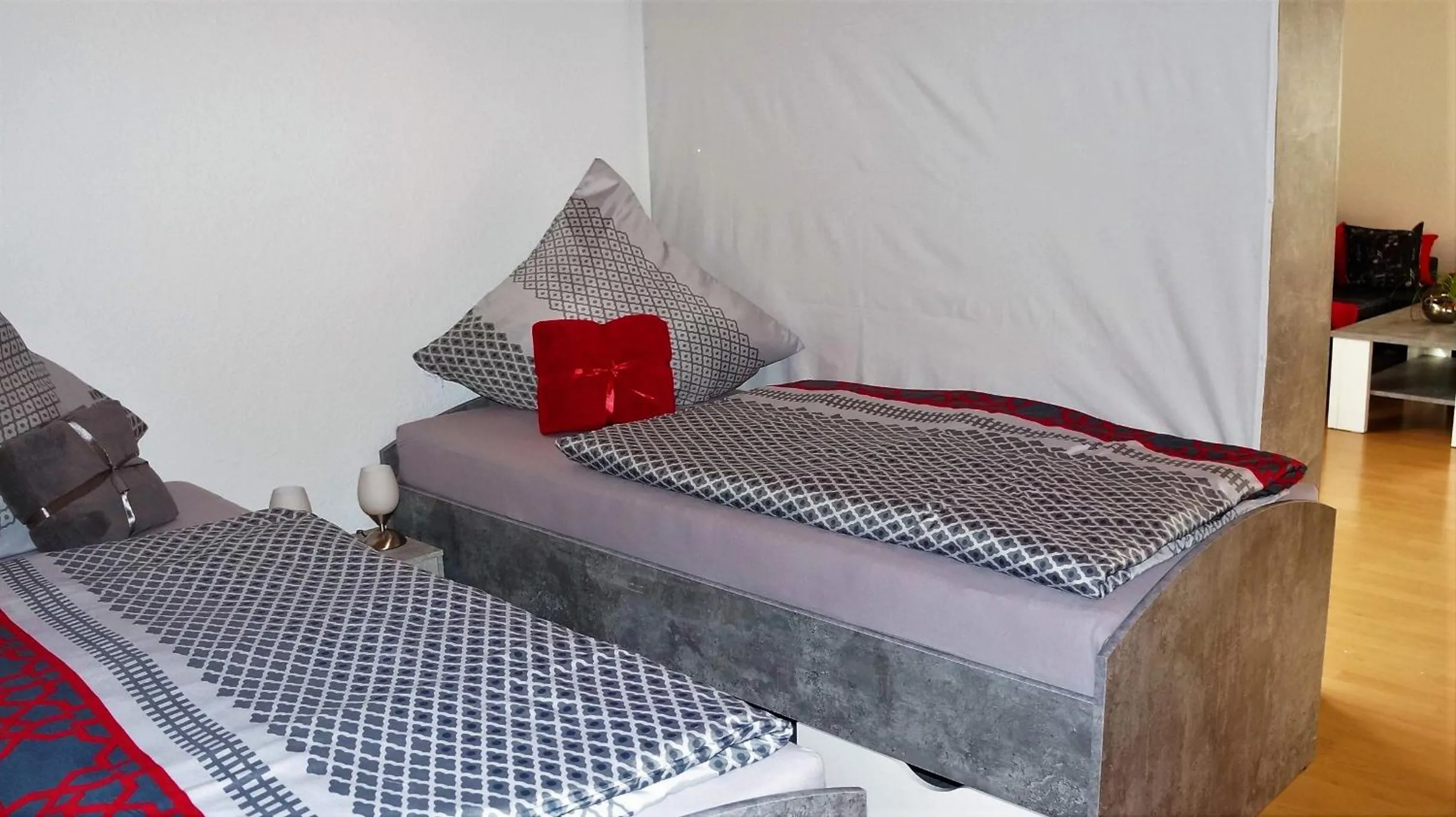 Photo of the whole room, Bed in BodenSEE Apartment "La Musica"