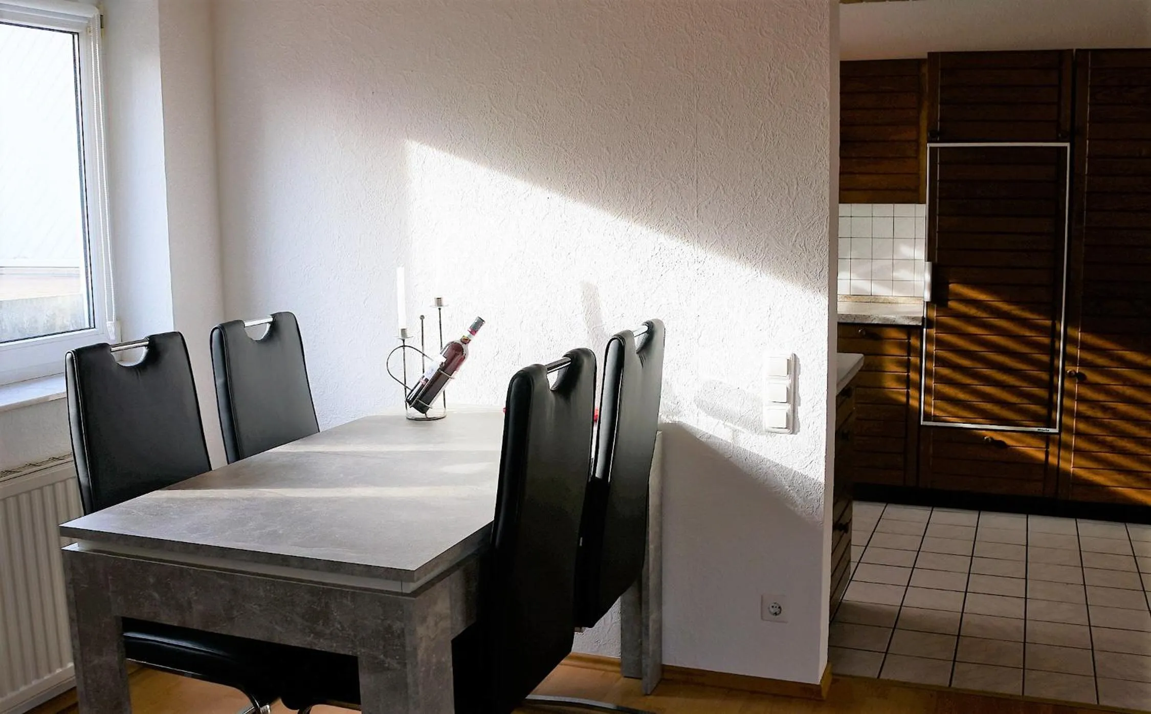 Kitchen or kitchenette in BodenSEE Apartment "La Musica"
