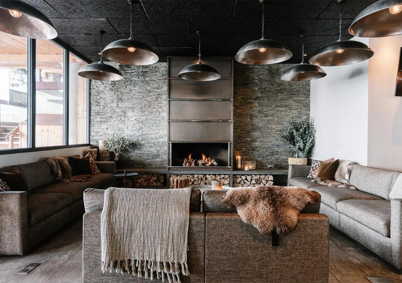 Seating area in Langley Hôtel Tignes 2100