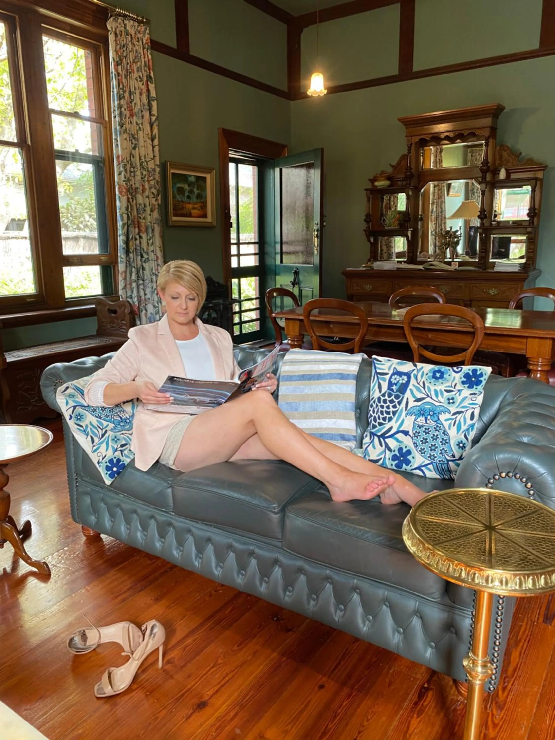 Living room in Buxton Manor