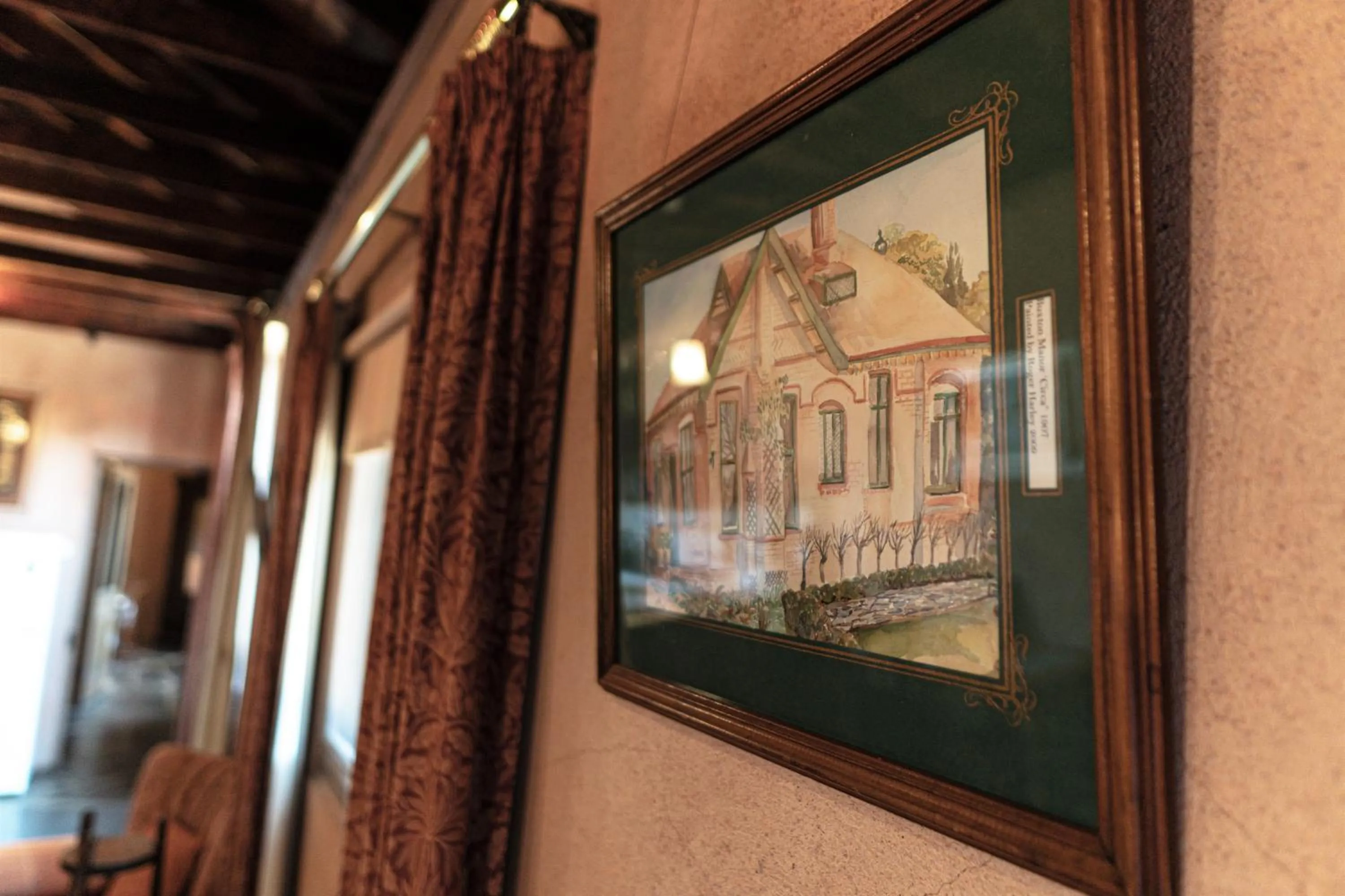 Decorative detail in Buxton Manor