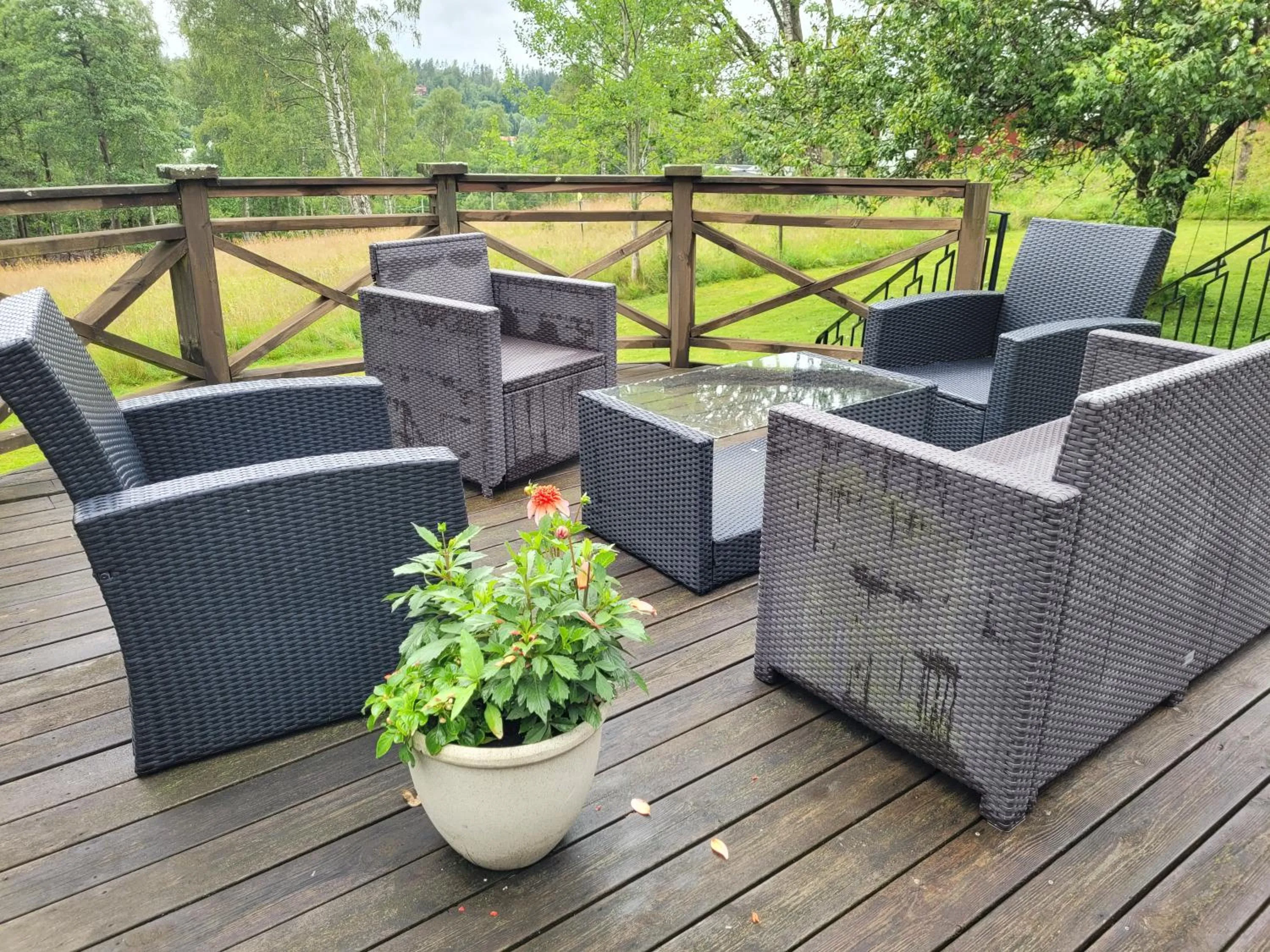 Patio in Villa Ekegården