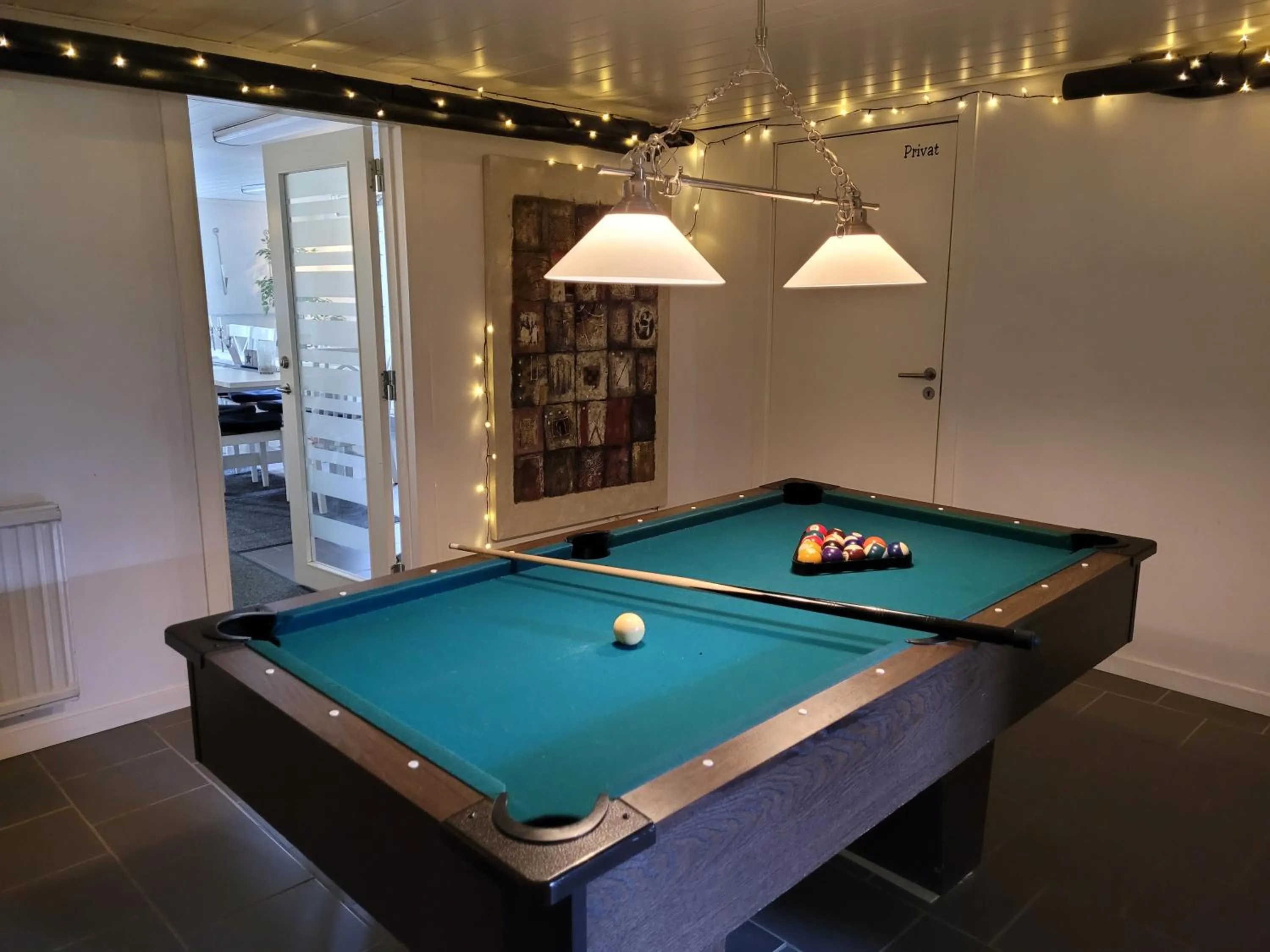Billiard in Villa Ekegården