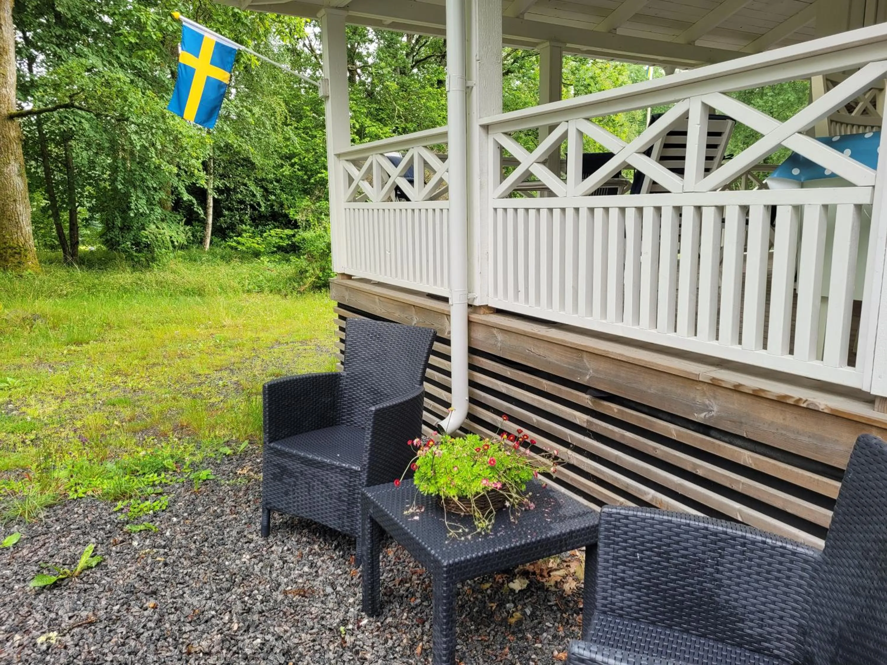 Balcony/Terrace in Villa Ekegården