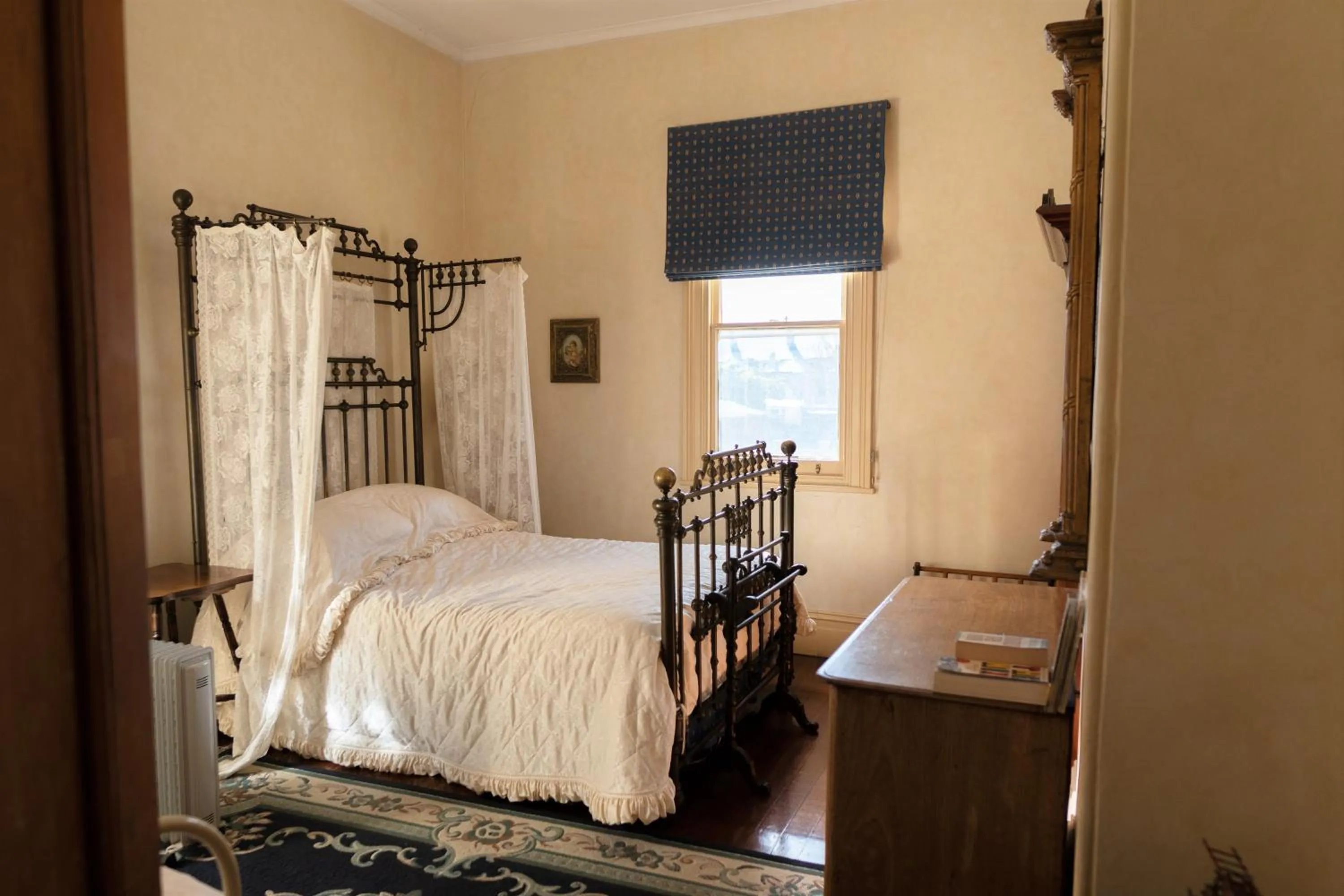 Bed in Fire Station Inn