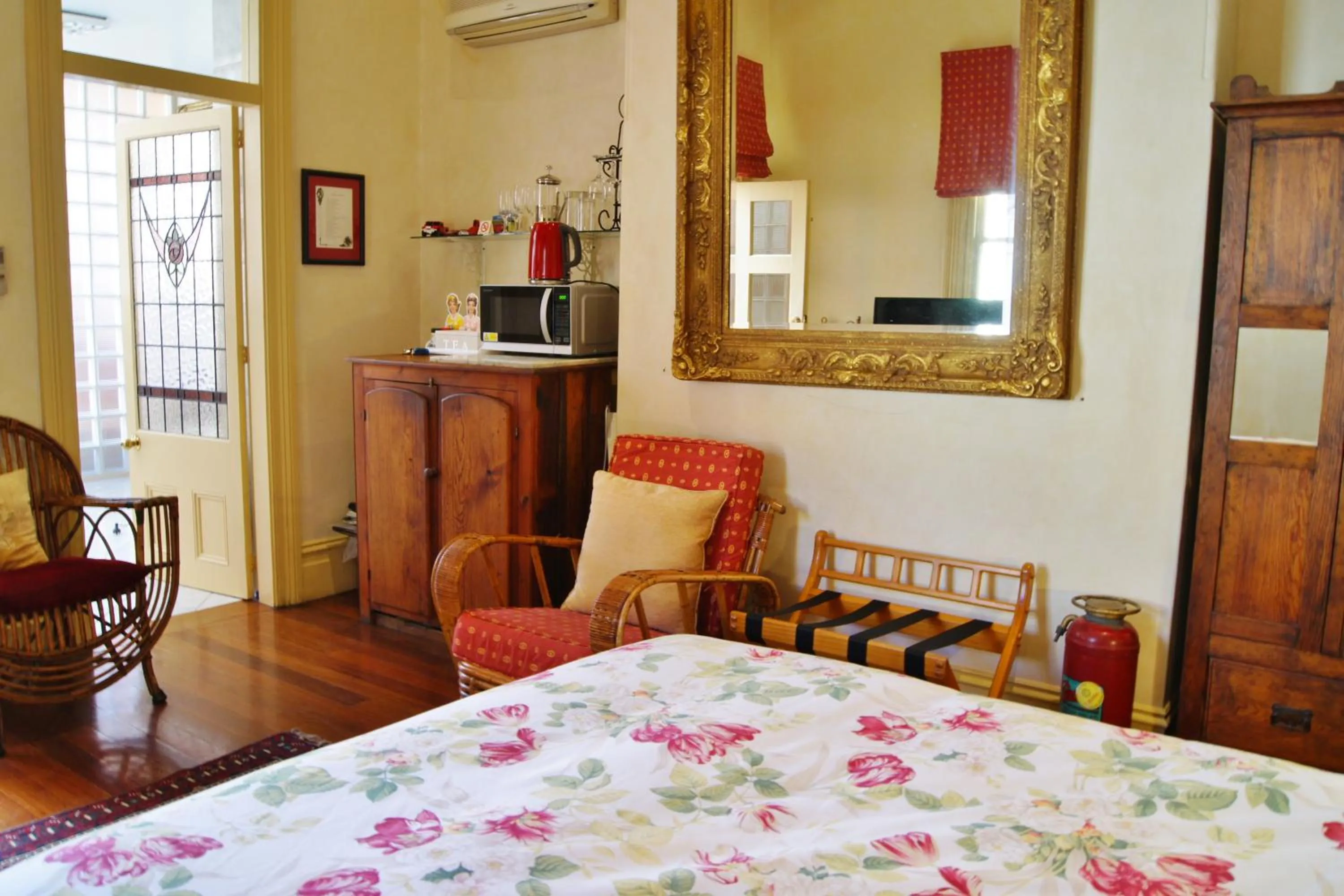 Bed in Fire Station Inn