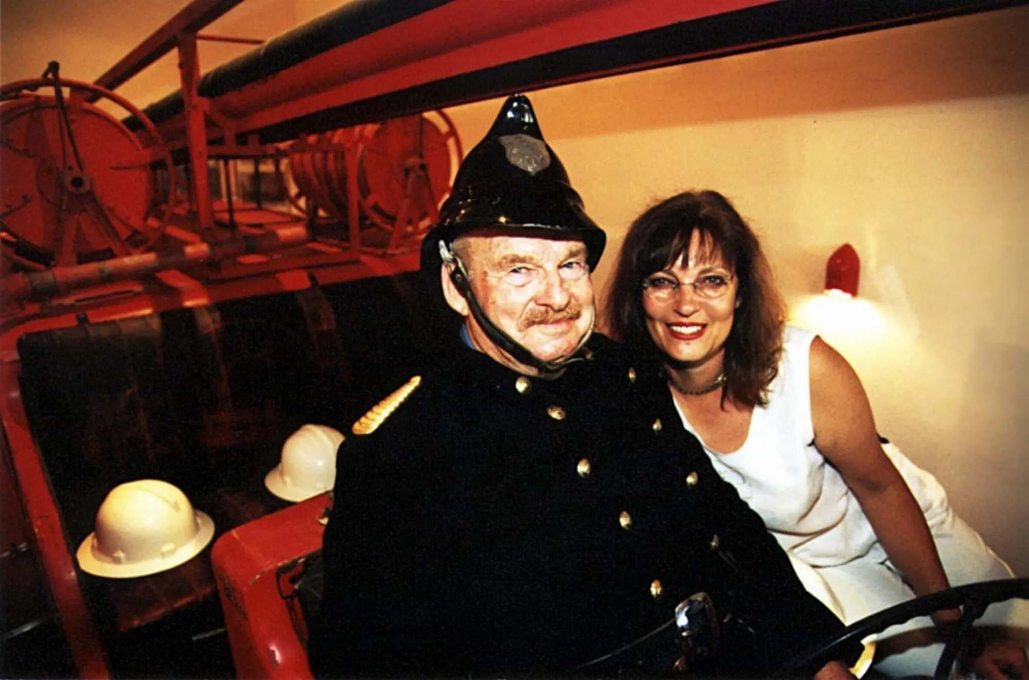 People in Fire Station Inn